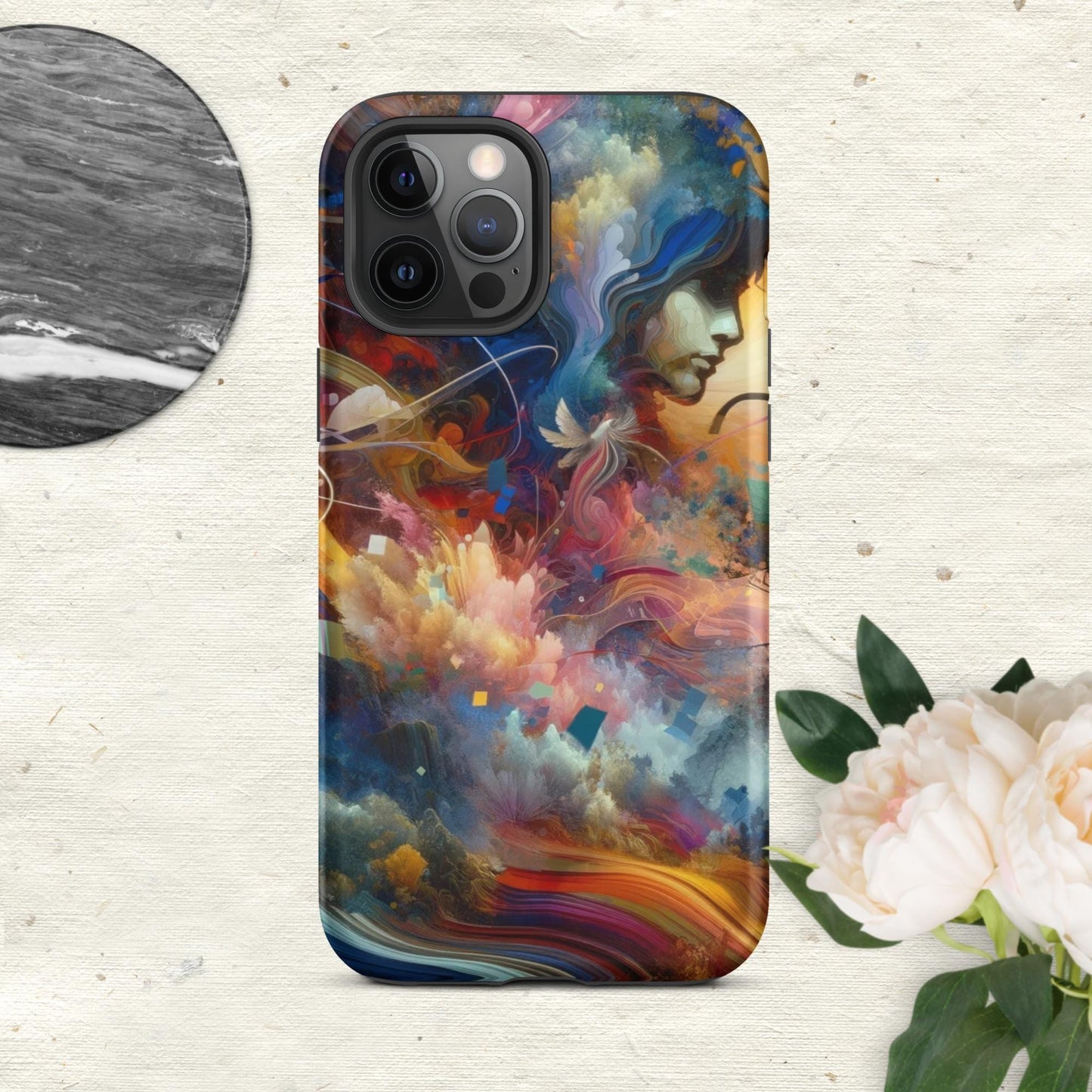 The Hologram Hook Up Blossoming Mind Tough Case for iPhone®