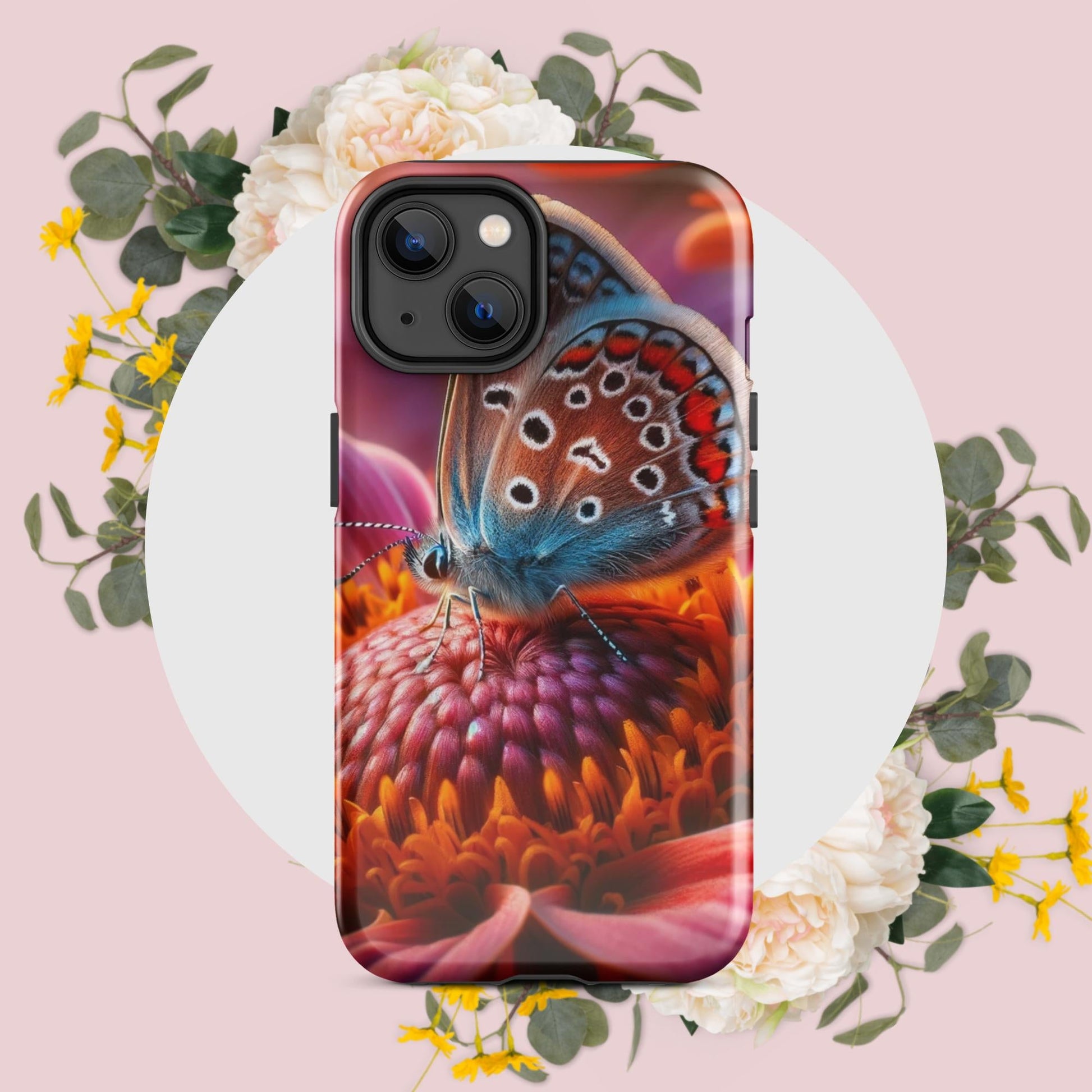 The Hologram Hook Up Butterfly Abode Tough Case for iPhone®