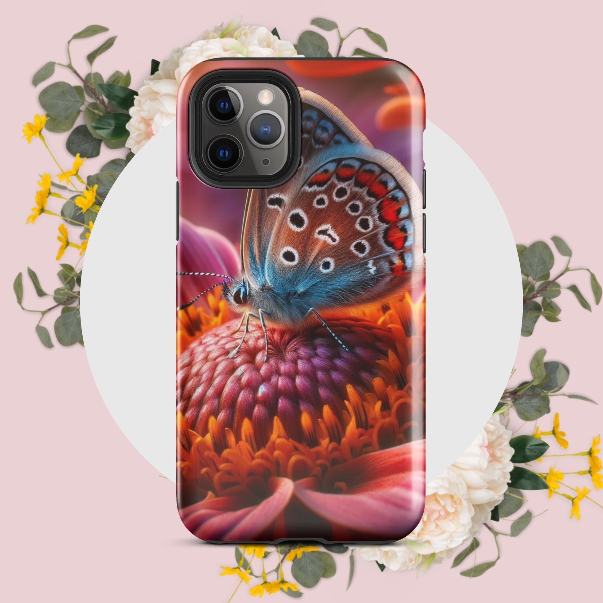 The Hologram Hook Up Butterfly Abode Tough Case for iPhone®