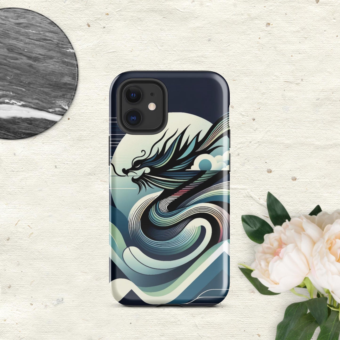 The Hologram Hook Up Dragon Icon Tough Case for iPhone®