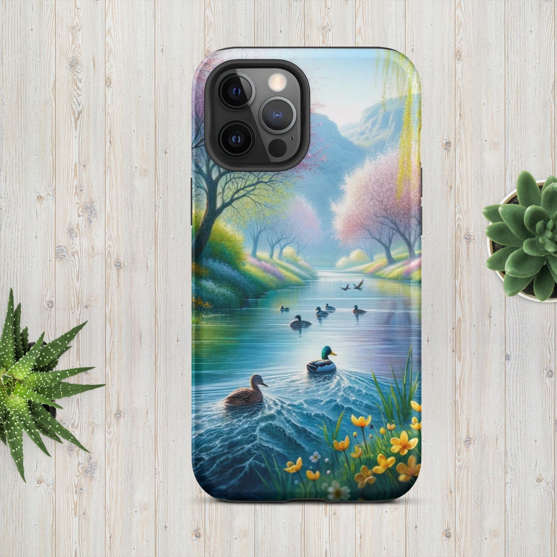 The Hologram Hook Up Duck's Haven Tough Case for iPhone®