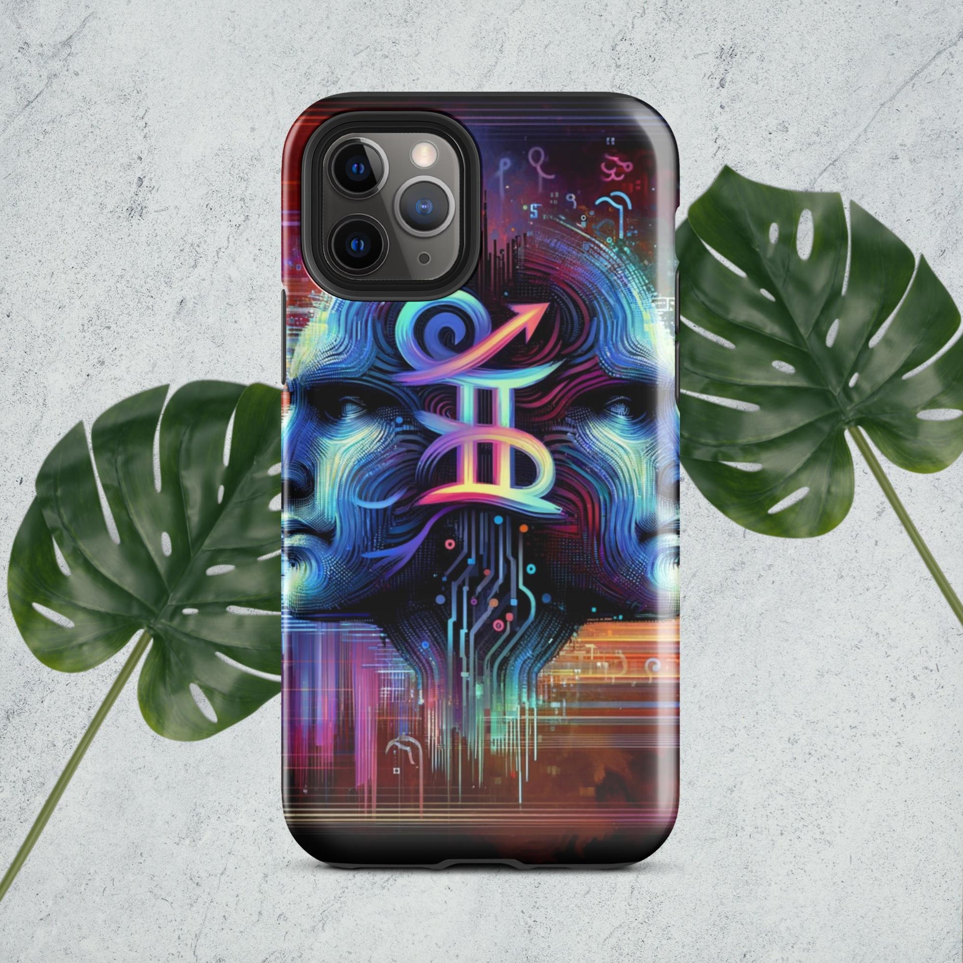 The Hologram Hook Up Gemini Tough Case for iPhone®