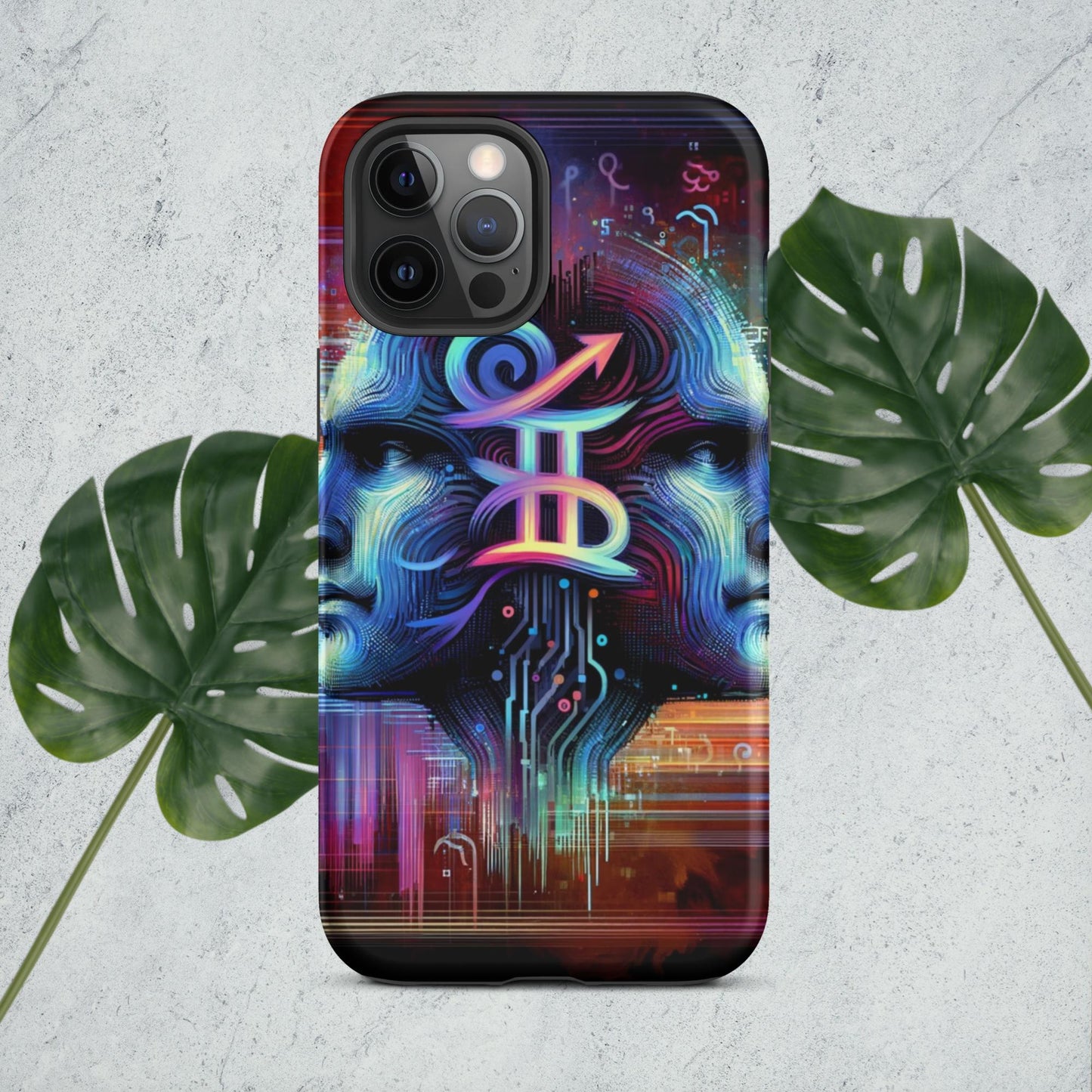 The Hologram Hook Up Gemini Tough Case for iPhone®