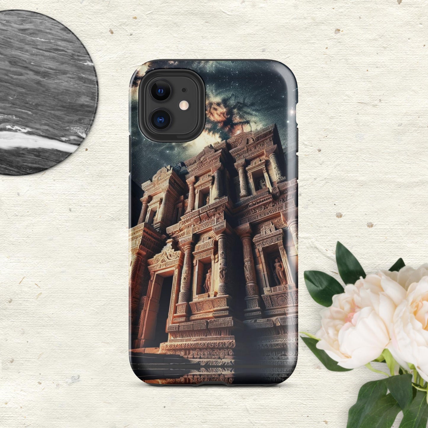 The Hologram Hook Up Glossy / iPhone 11 Ancient Skies Tough Case for iPhone®