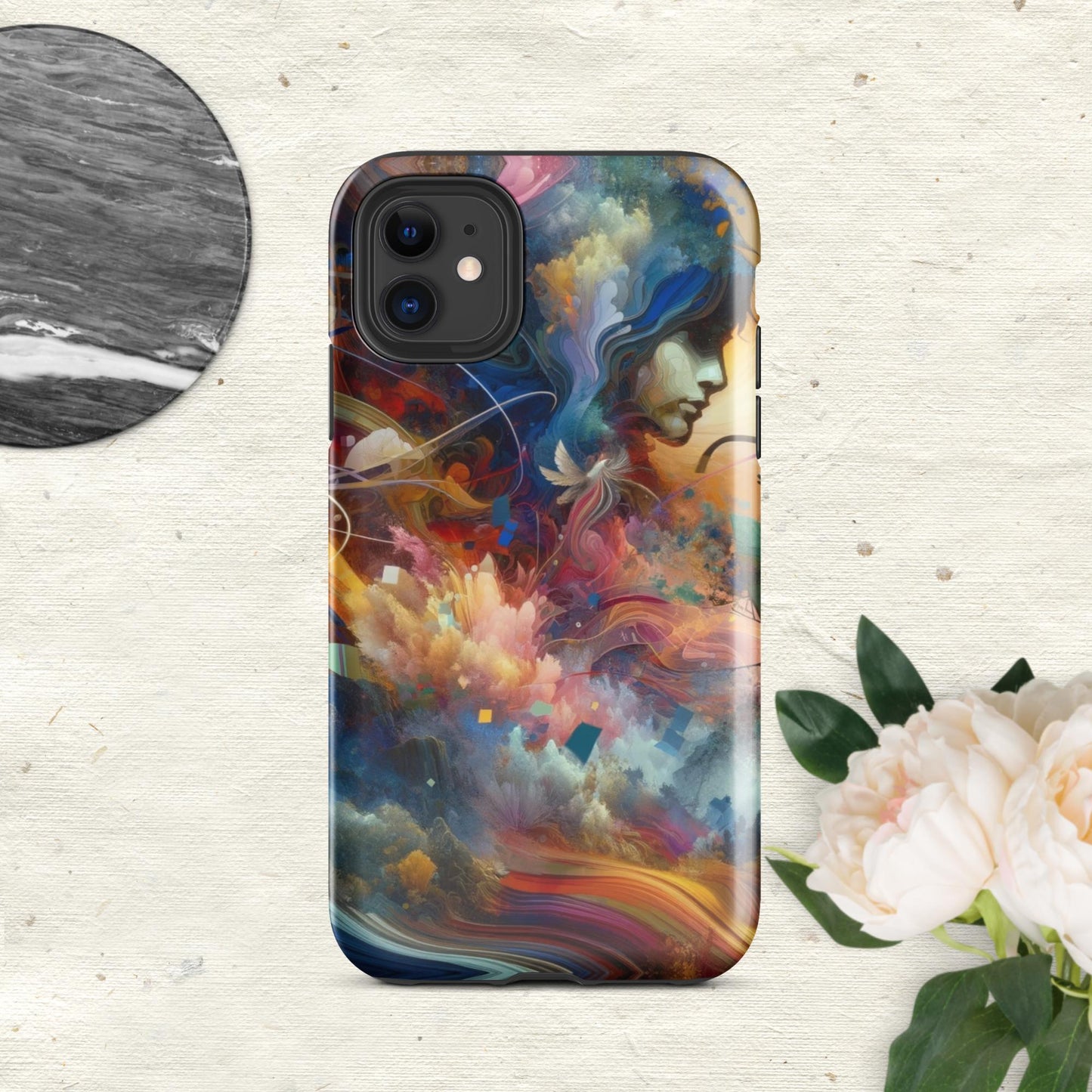 The Hologram Hook Up Glossy / iPhone 11 Blossoming Mind Tough Case for iPhone®