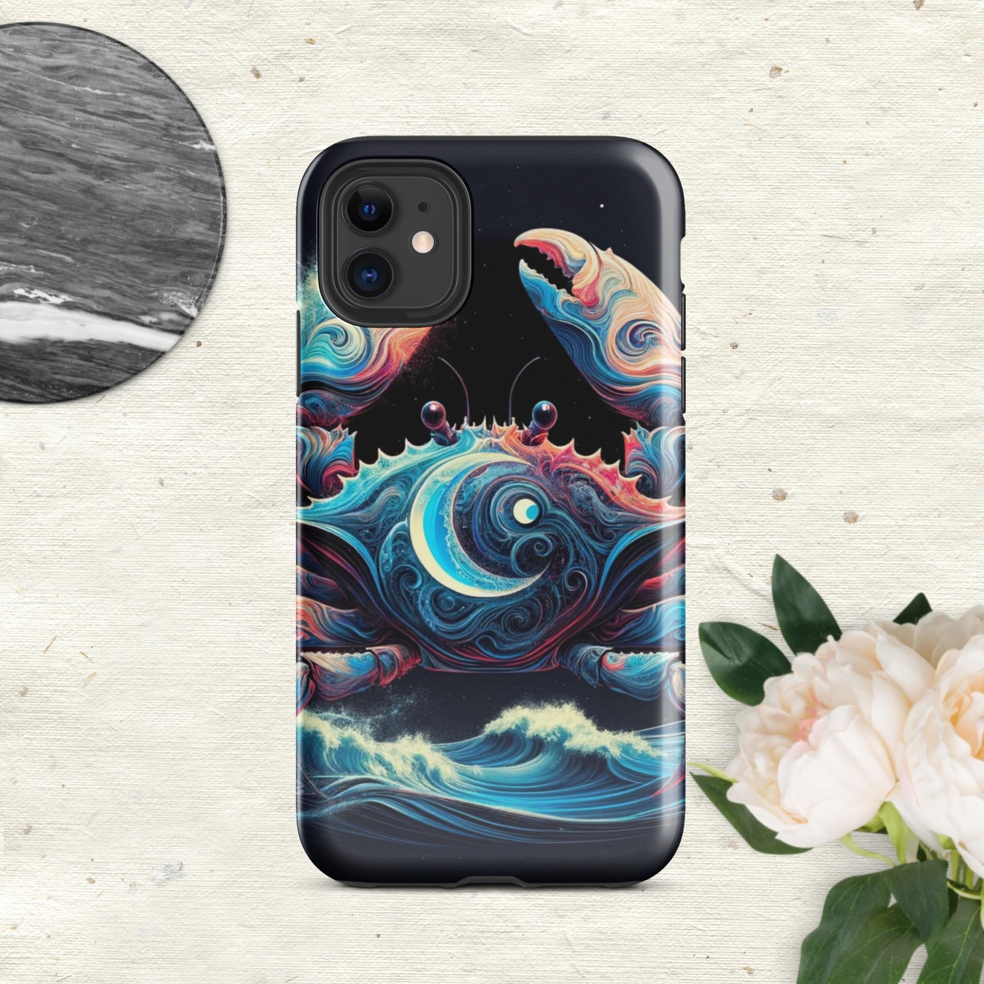 The Hologram Hook Up Glossy / iPhone 11 Cancer Tough Case for iPhone®