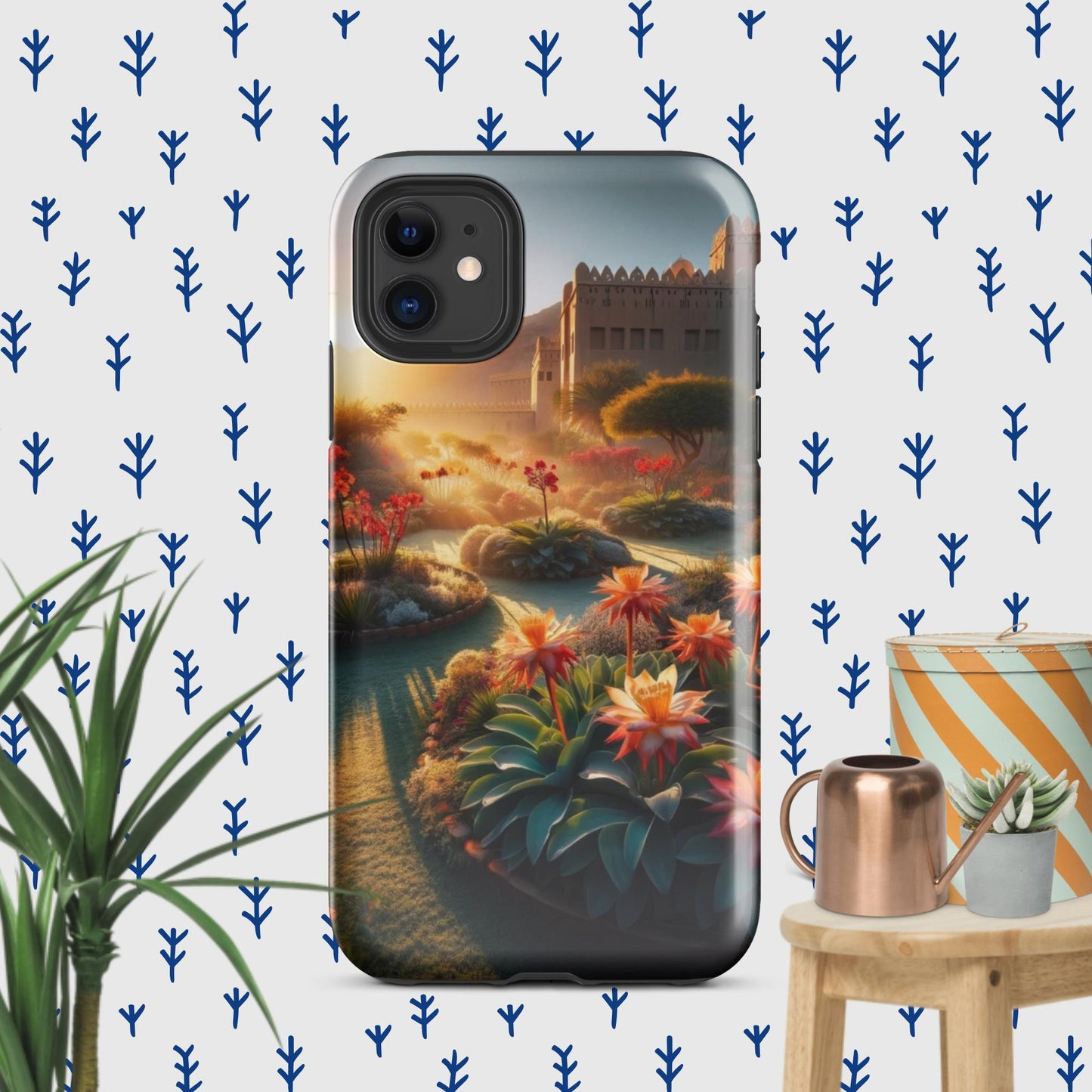 The Hologram Hook Up Glossy / iPhone 11 Enchanted Gardens Tough Case for iPhone®