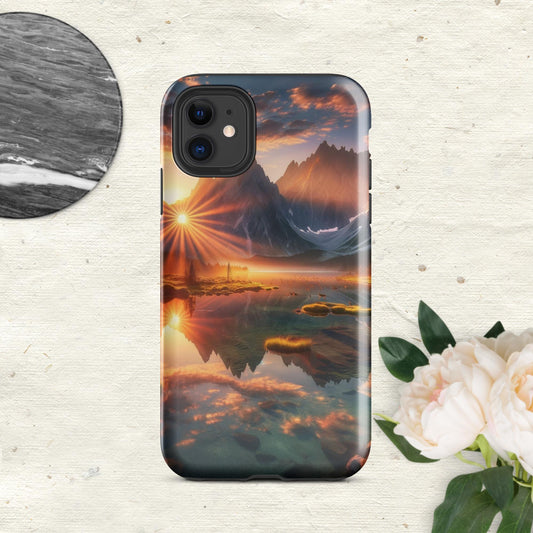 The Hologram Hook Up Glossy / iPhone 11 Eye Of The Mountain Tough Case for iPhone®