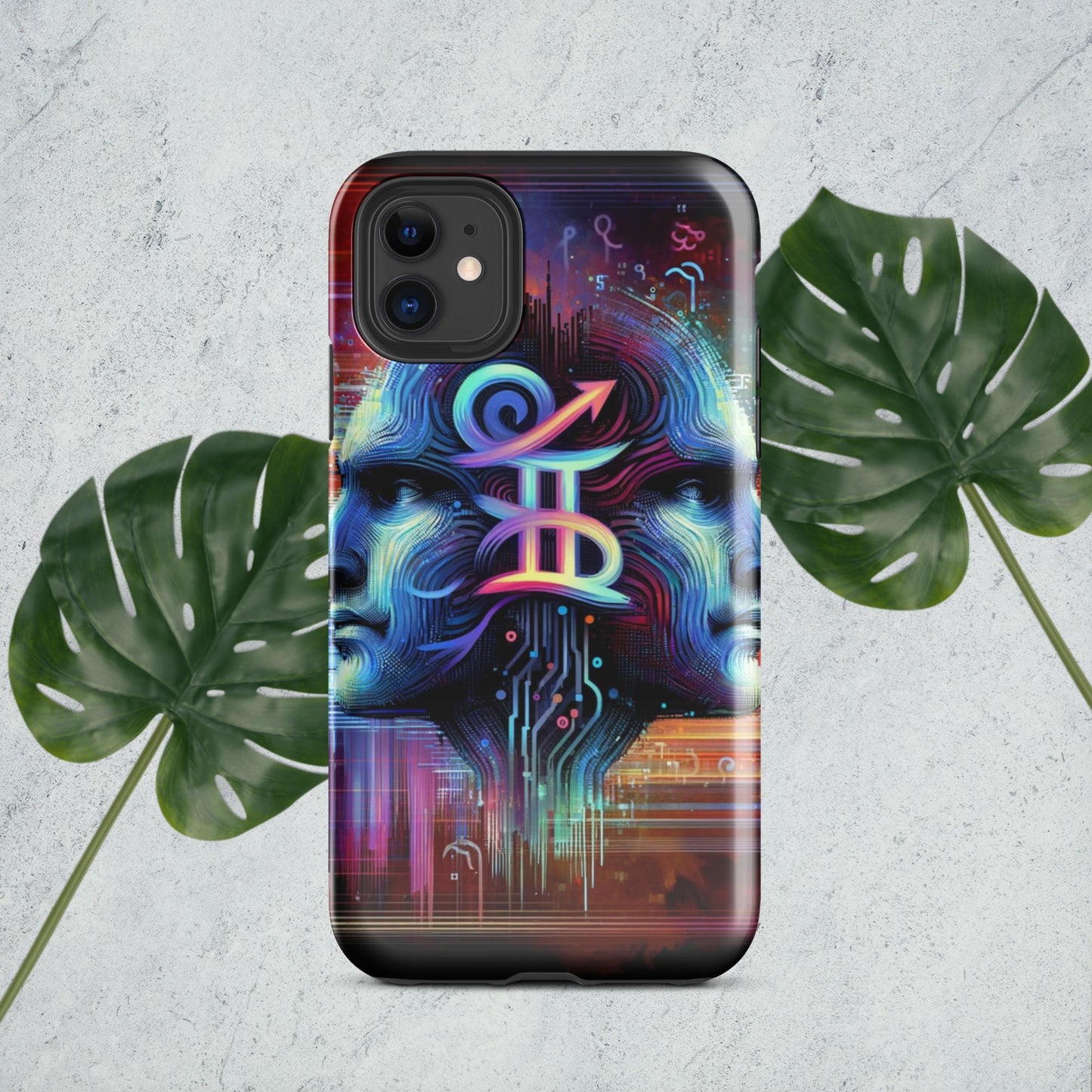 The Hologram Hook Up Glossy / iPhone 11 Gemini Tough Case for iPhone®