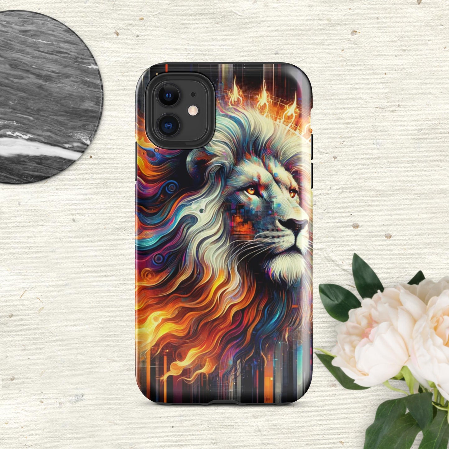 The Hologram Hook Up Glossy / iPhone 11 Leo Tough Case for iPhone®