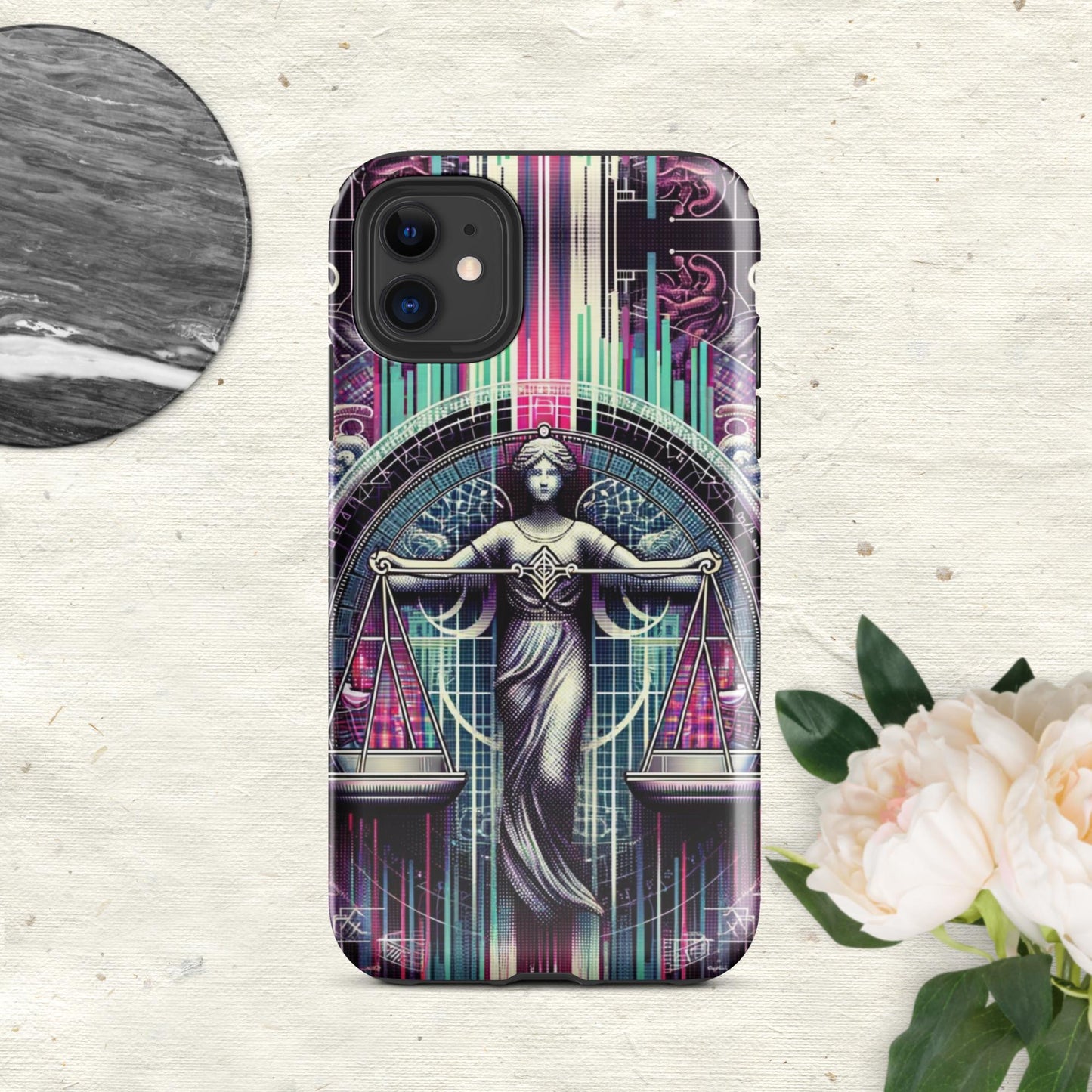 The Hologram Hook Up Glossy / iPhone 11 Libra Tough Case for iPhone®