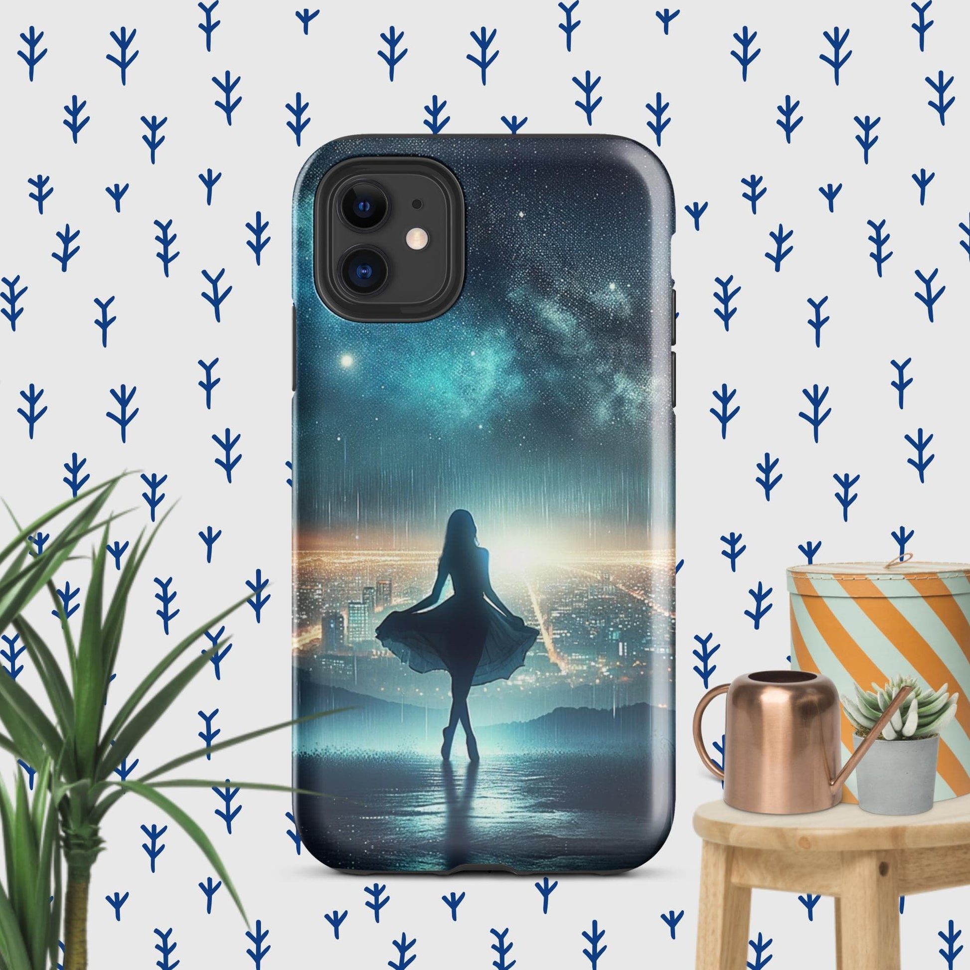 The Hologram Hook Up Glossy / iPhone 11 Night Dance Tough Case for iPhone®