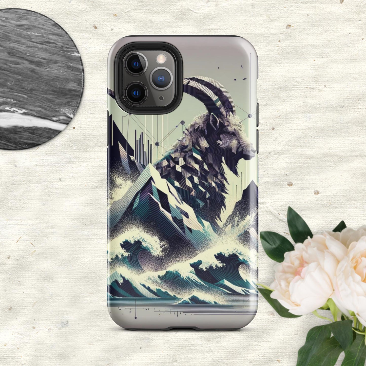 The Hologram Hook Up Glossy / iPhone 11 Pro Capricorn Tough Case for iPhone®