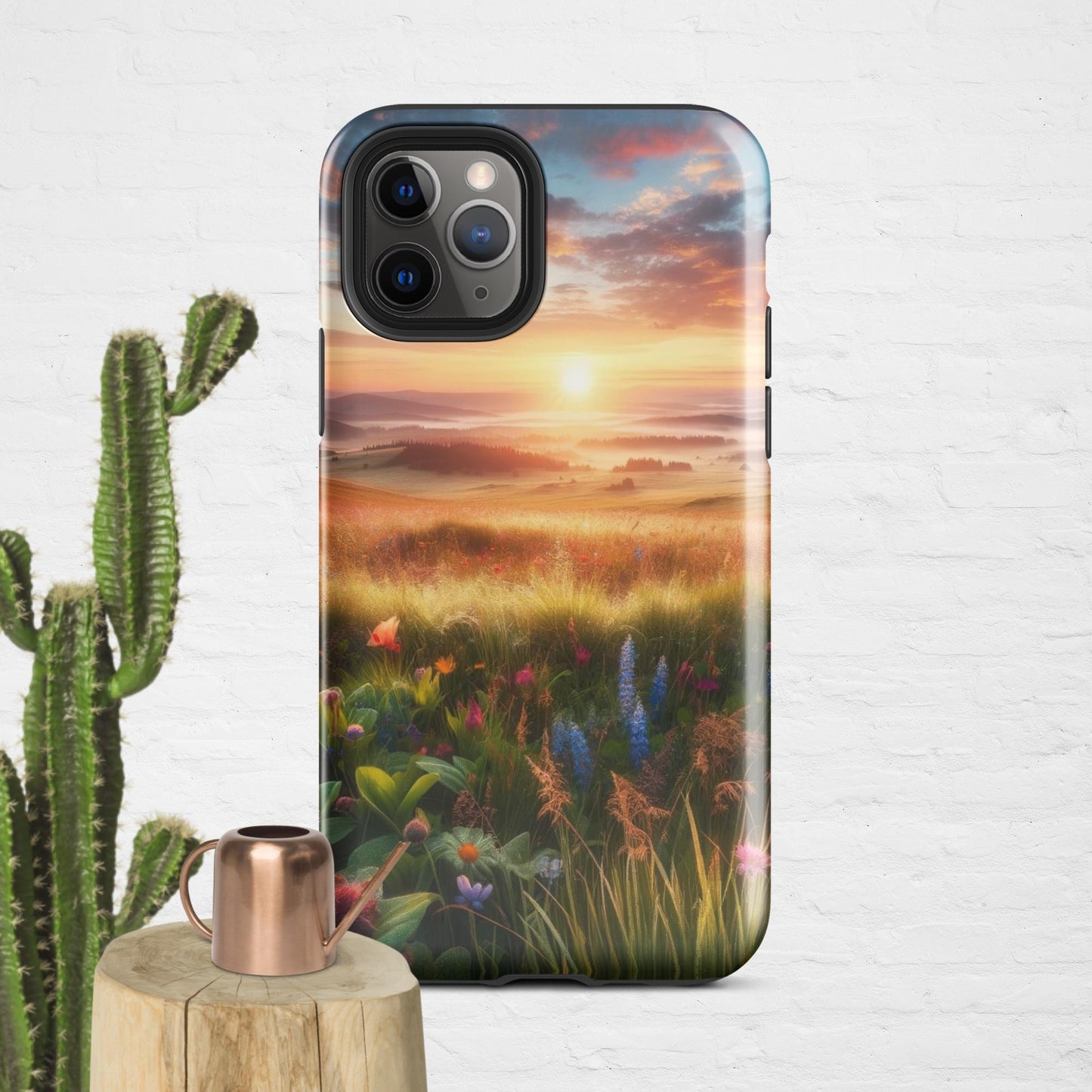 The Hologram Hook Up Glossy / iPhone 11 Pro Dewy Horizons Tough Case for iPhone®