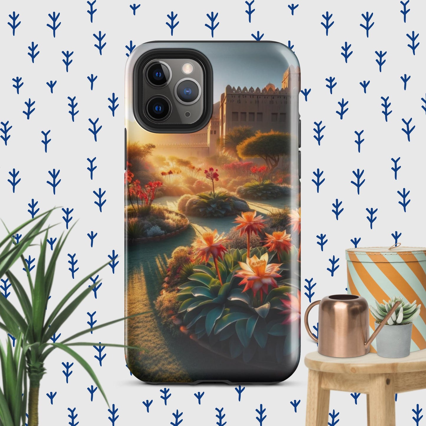 The Hologram Hook Up Glossy / iPhone 11 Pro Enchanted Gardens Tough Case for iPhone®