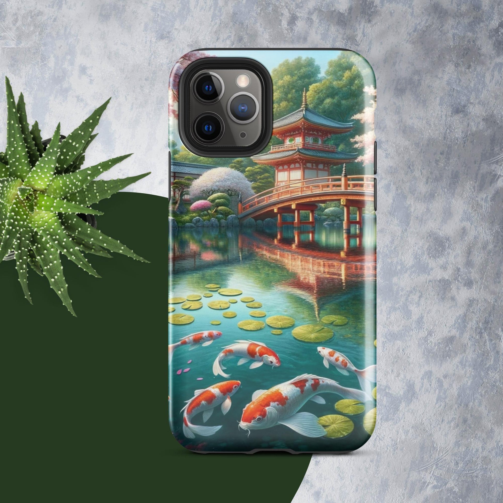 The Hologram Hook Up Glossy / iPhone 11 Pro Koi Paradise Tough Case for iPhone®