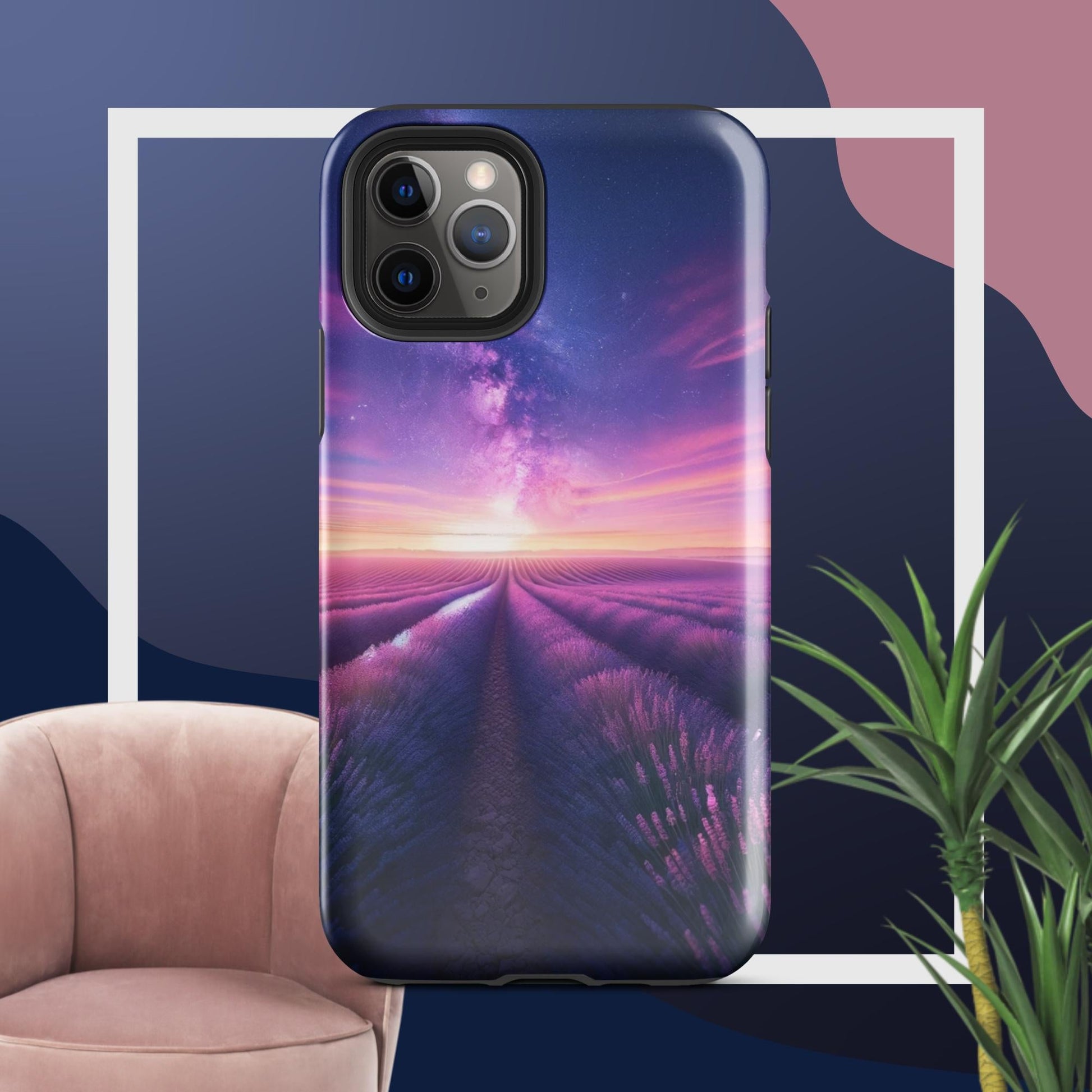 The Hologram Hook Up Glossy / iPhone 11 Pro Lavender Fields Forever Tough Case for iPhone®