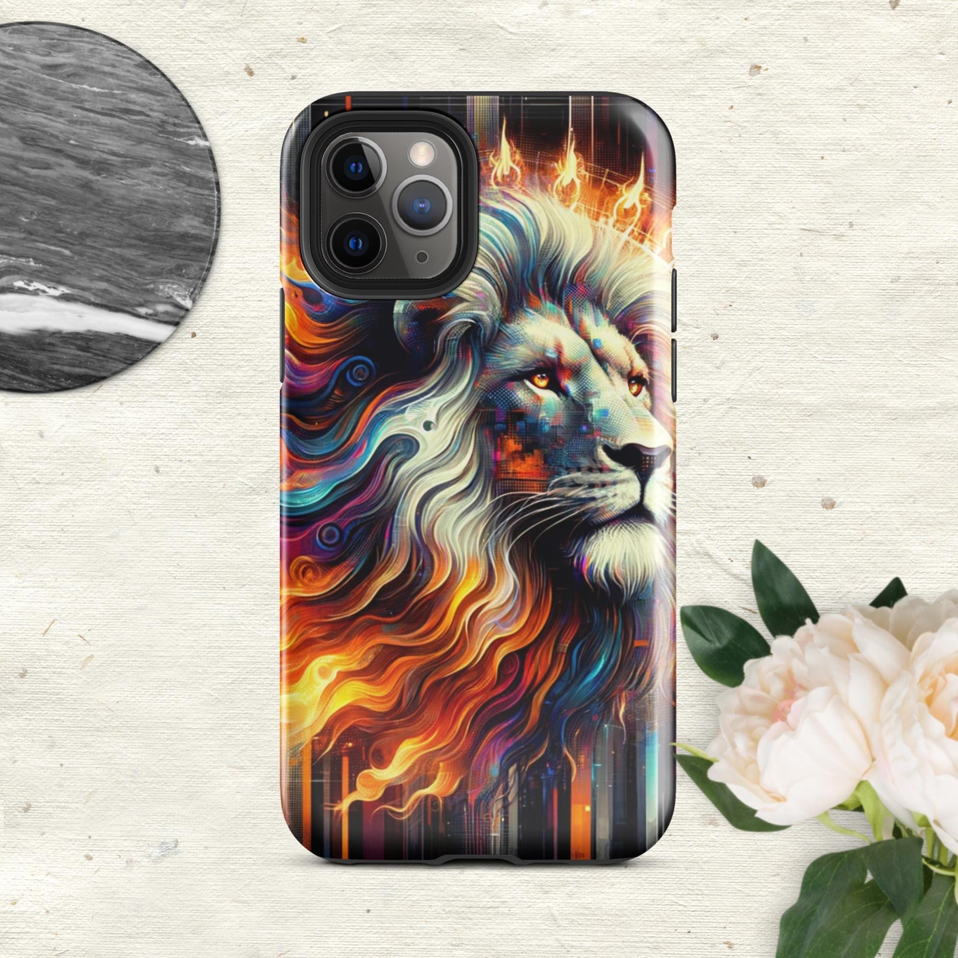 The Hologram Hook Up Glossy / iPhone 11 Pro Leo Tough Case for iPhone®