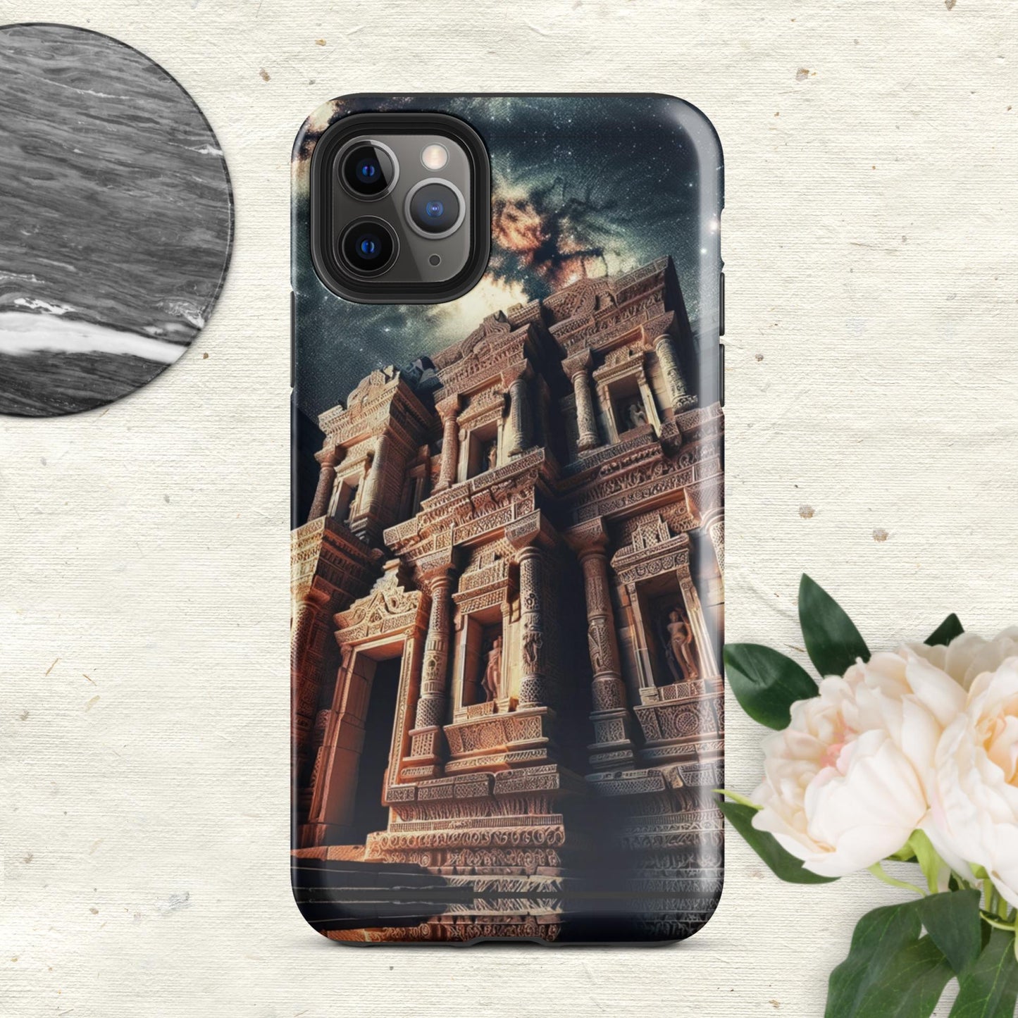 The Hologram Hook Up Glossy / iPhone 11 Pro Max Ancient Skies Tough Case for iPhone®