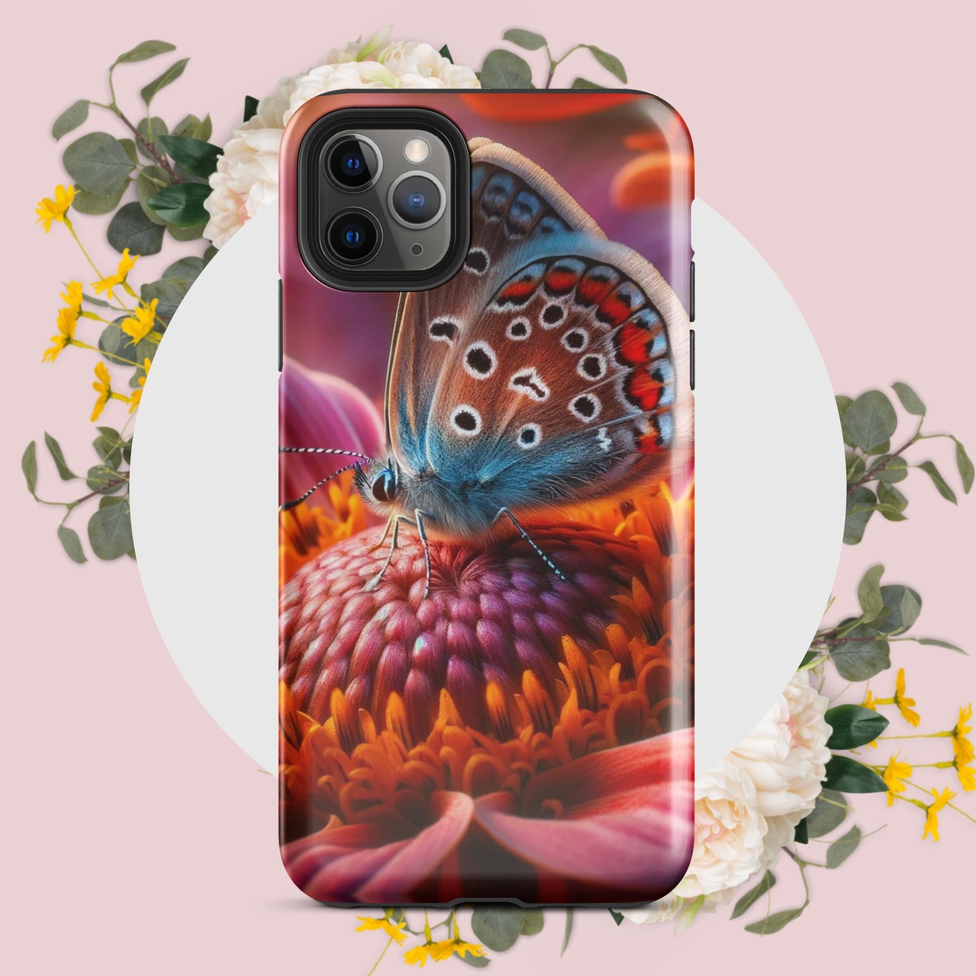 The Hologram Hook Up Glossy / iPhone 11 Pro Max Butterfly Abode Tough Case for iPhone®