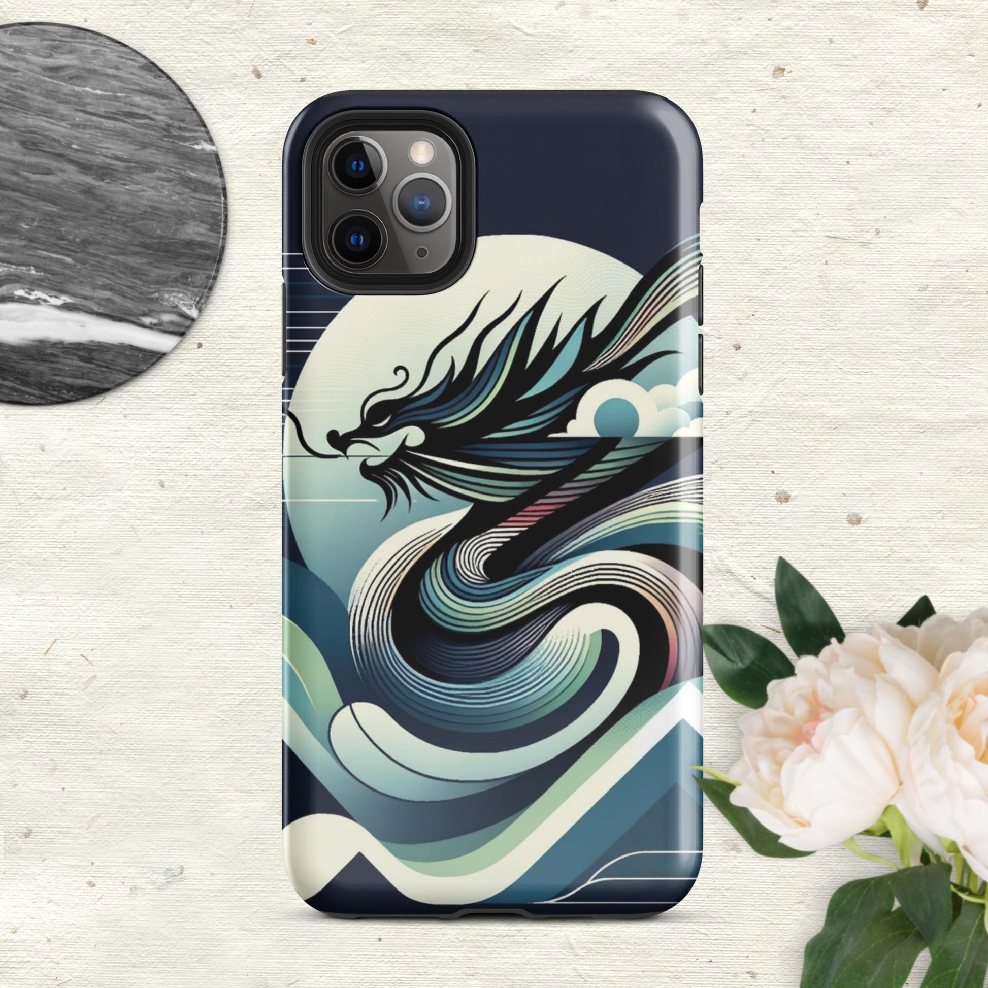 The Hologram Hook Up Glossy / iPhone 11 Pro Max Dragon Icon Tough Case for iPhone®