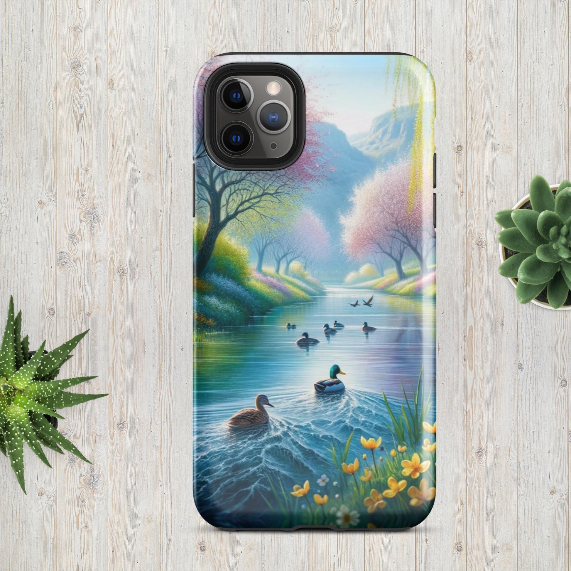 The Hologram Hook Up Glossy / iPhone 11 Pro Max Duck's Haven Tough Case for iPhone®