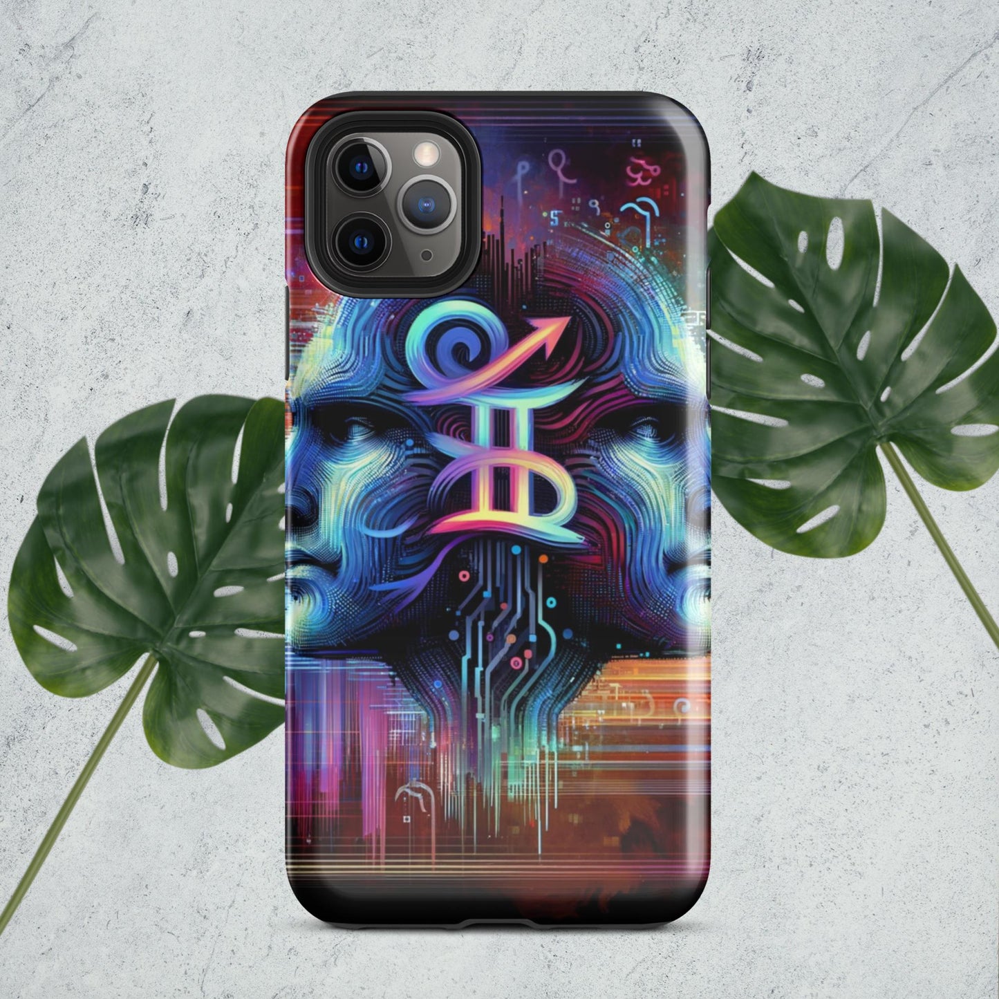 The Hologram Hook Up Glossy / iPhone 11 Pro Max Gemini Tough Case for iPhone®