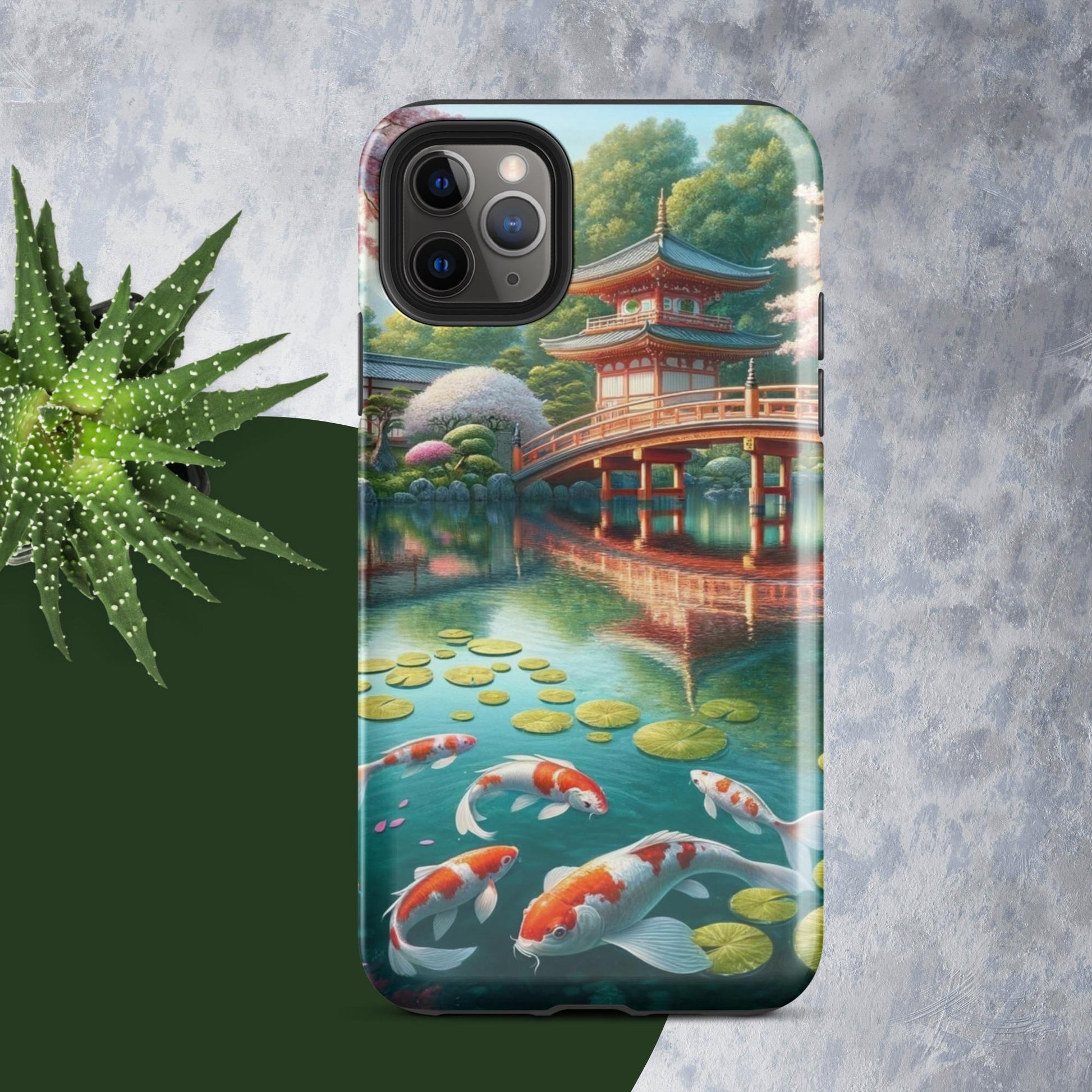 The Hologram Hook Up Glossy / iPhone 11 Pro Max Koi Paradise Tough Case for iPhone®