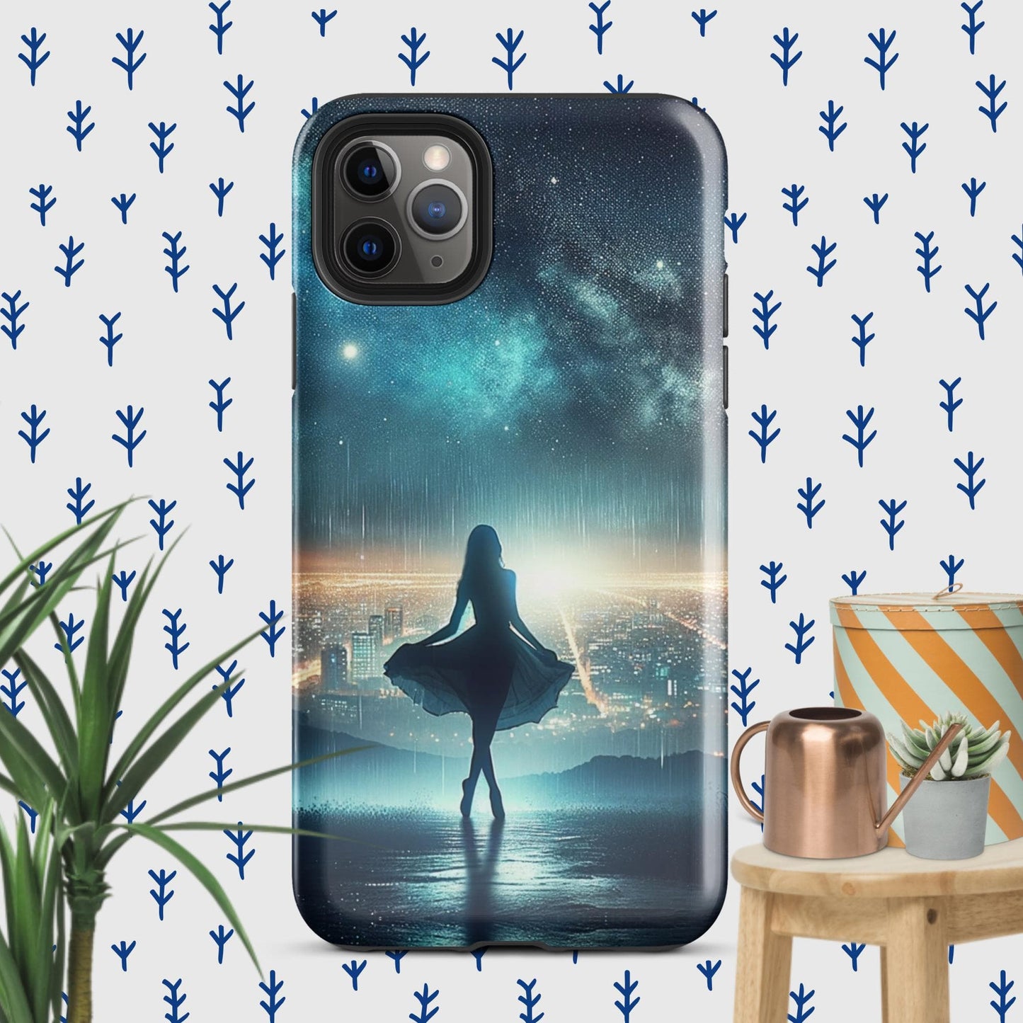The Hologram Hook Up Glossy / iPhone 11 Pro Max Night Dance Tough Case for iPhone®