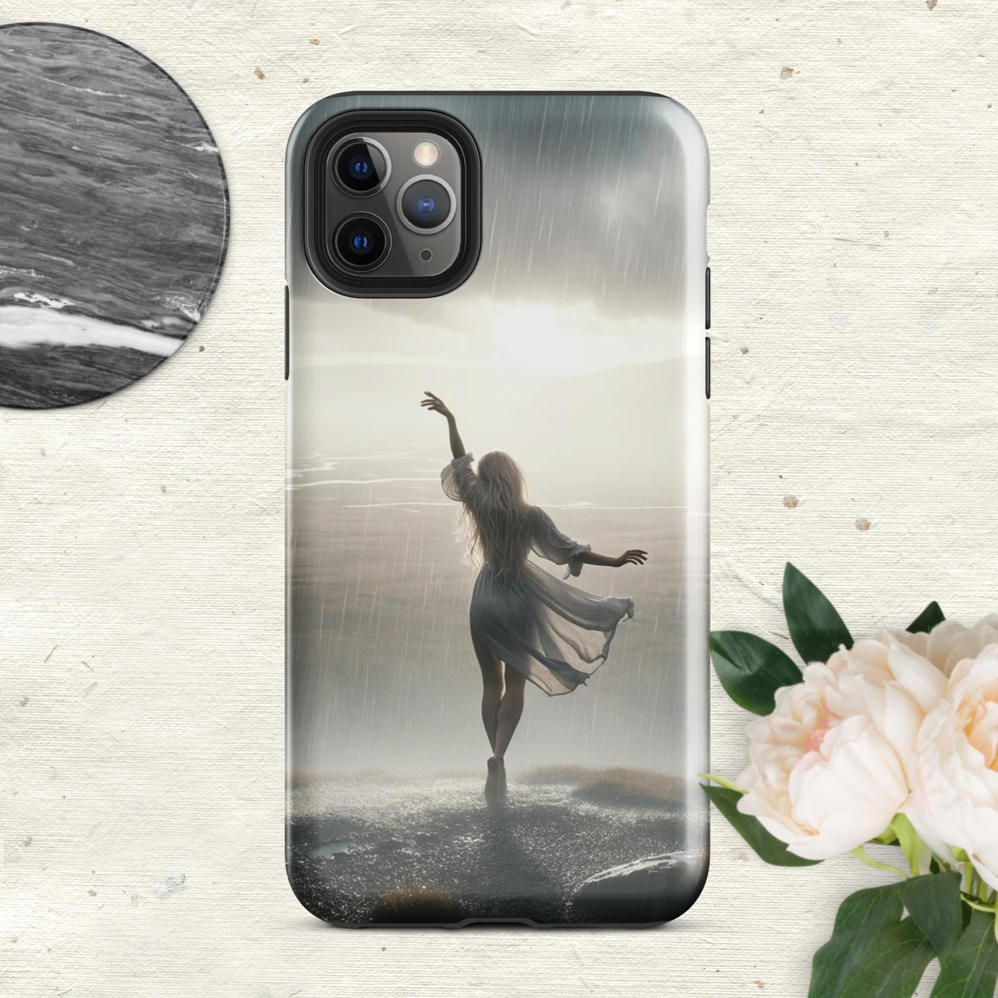 The Hologram Hook Up Glossy / iPhone 11 Pro Max Rain Blessing Tough Case for iPhone®
