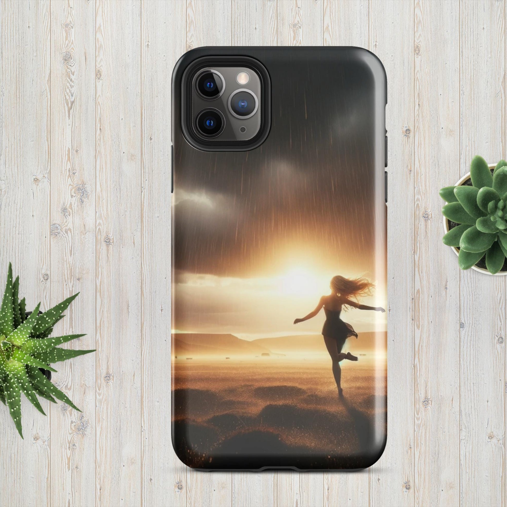 The Hologram Hook Up Glossy / iPhone 11 Pro Max Rain Dancer Tough Case for iPhone®