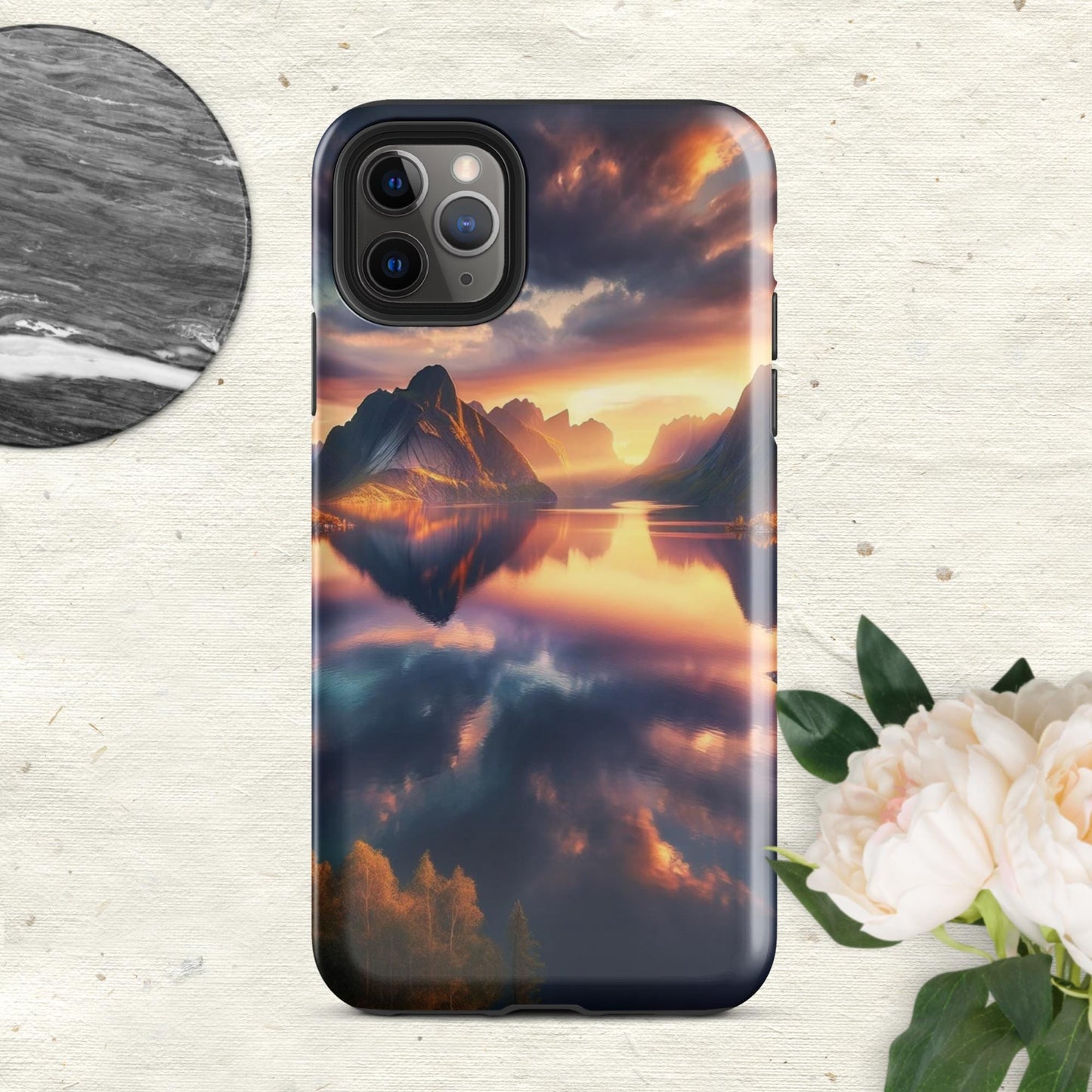 The Hologram Hook Up Glossy / iPhone 11 Pro Max Rivers of Reflection Tough Case for iPhone®