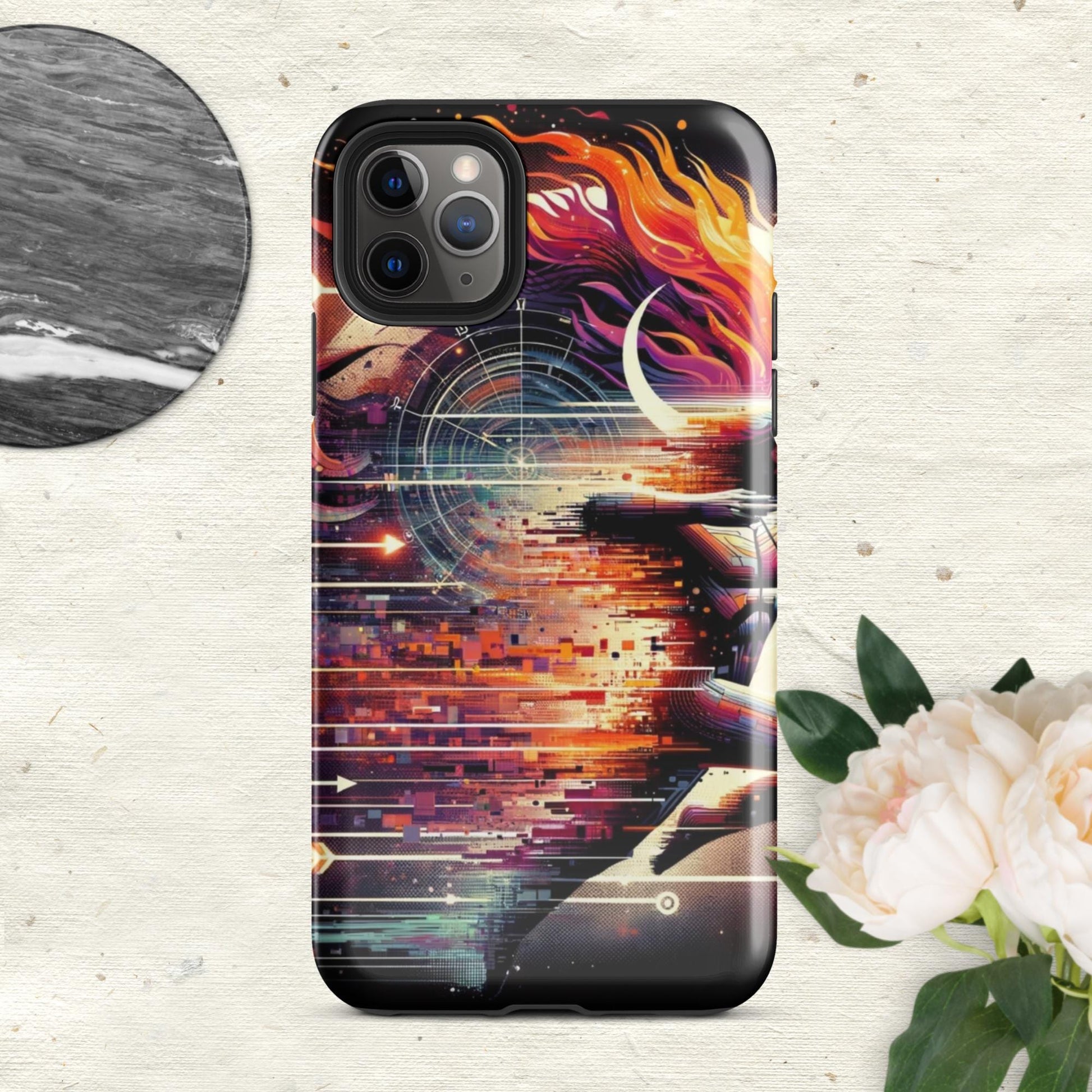 The Hologram Hook Up Glossy / iPhone 11 Pro Max Sagittarius Tough Case for iPhone®