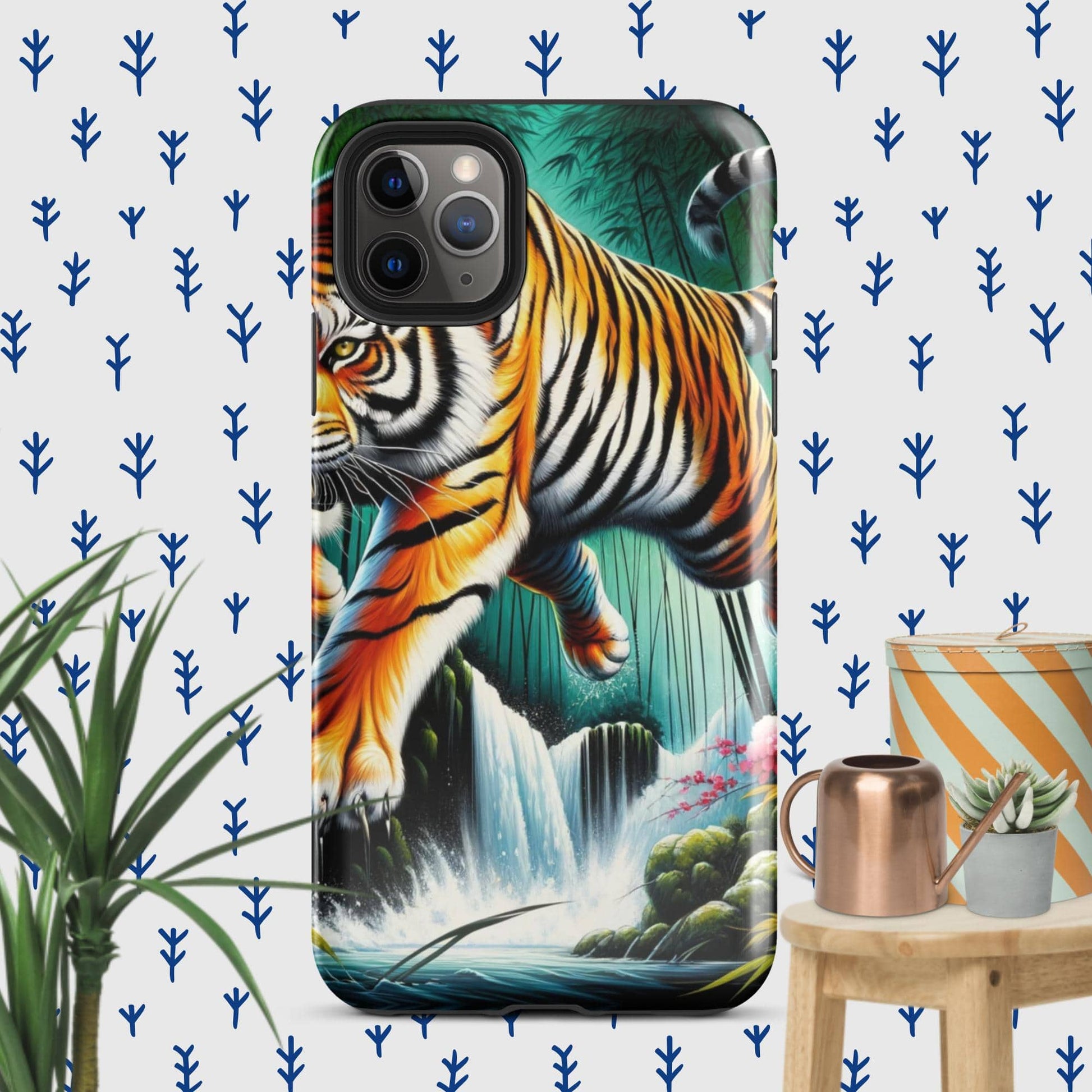 The Hologram Hook Up Glossy / iPhone 11 Pro Max Tiger Tough Case for iPhone®