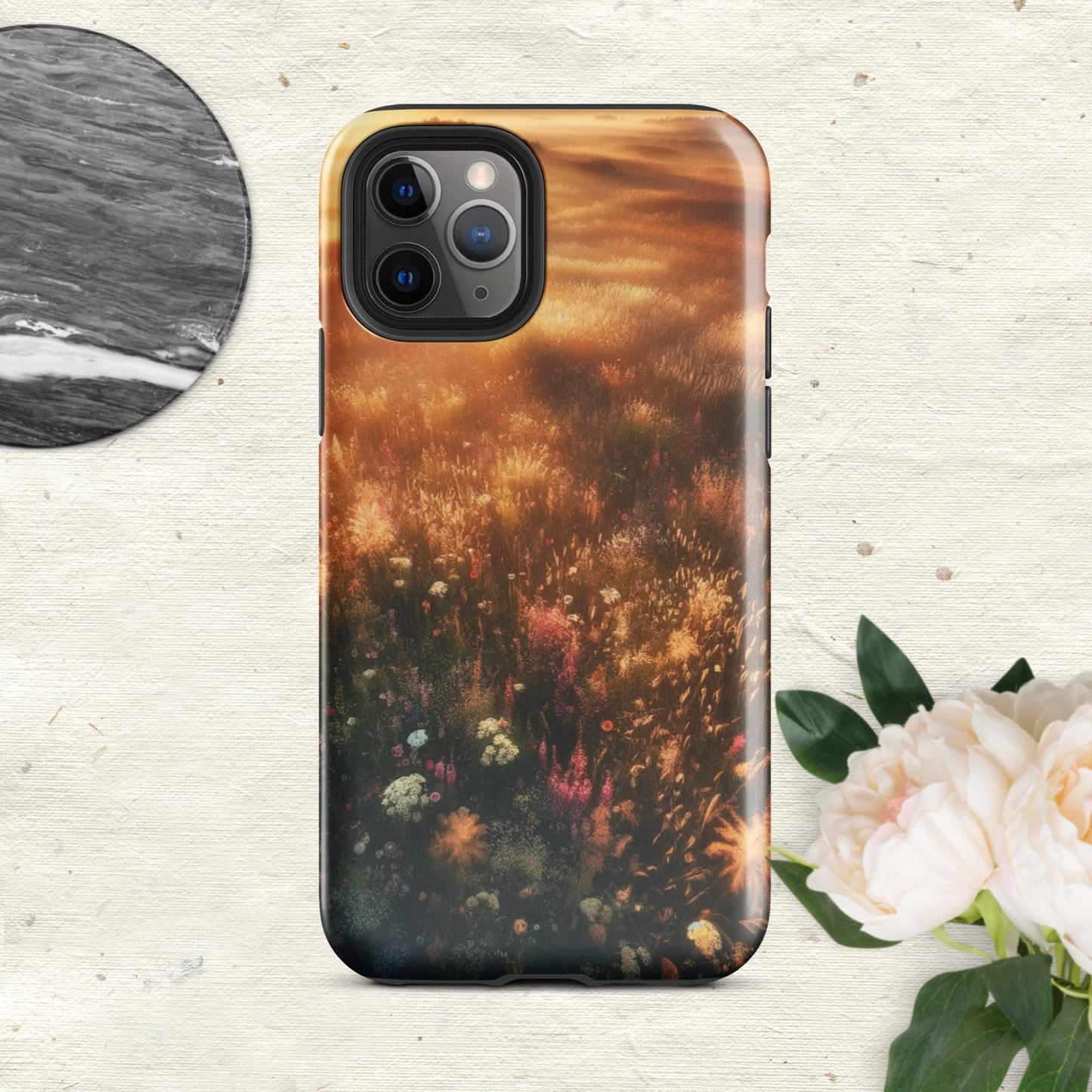 The Hologram Hook Up Glossy / iPhone 11 Pro Morning Meadows Tough Case for iPhone®