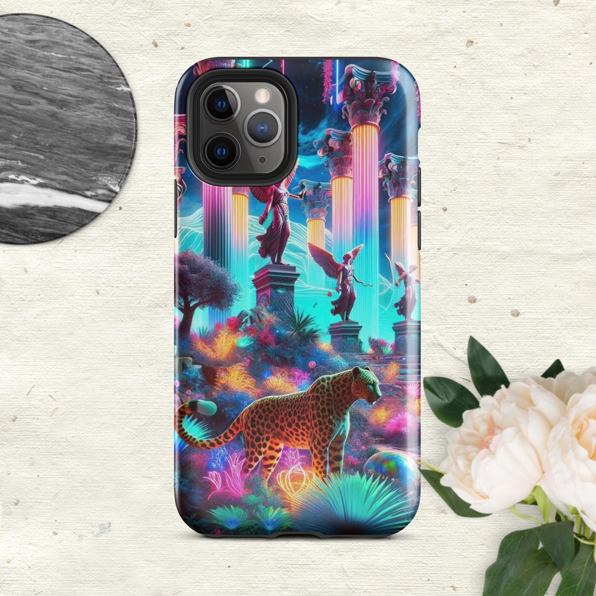 The Hologram Hook Up Glossy / iPhone 11 Pro Neon Wonder Tough Case for iPhone®