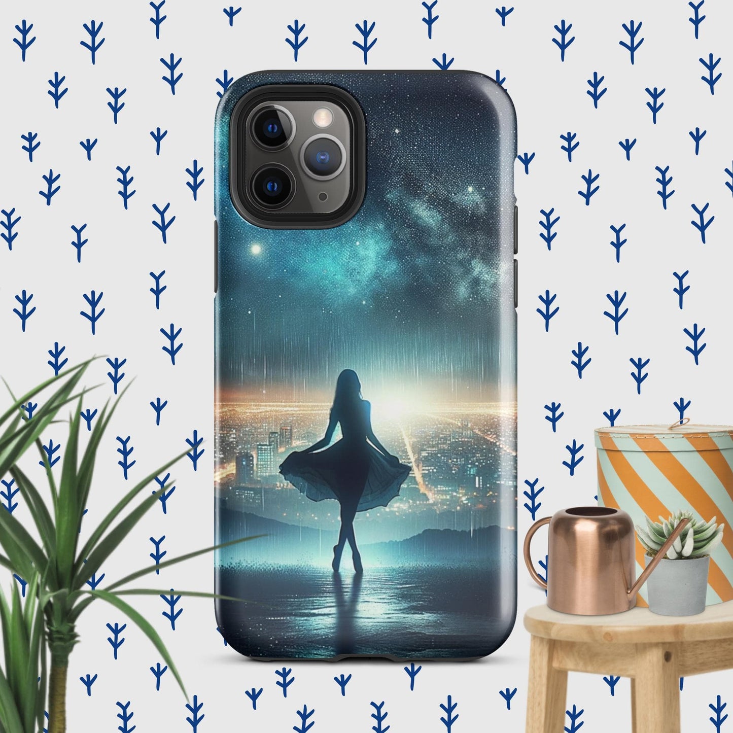 The Hologram Hook Up Glossy / iPhone 11 Pro Night Dance Tough Case for iPhone®