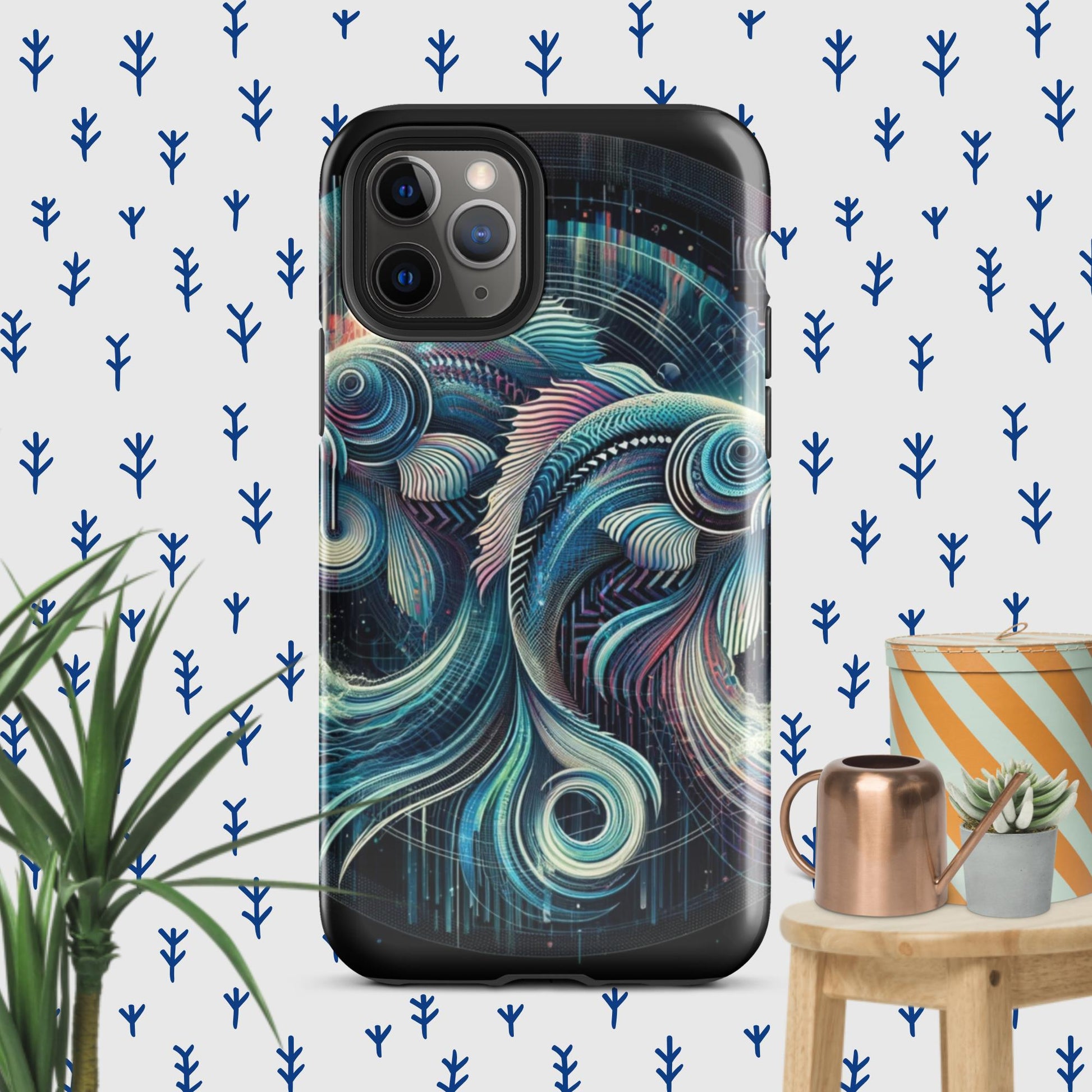 The Hologram Hook Up Glossy / iPhone 11 Pro Pisces Tough Case for iPhone®