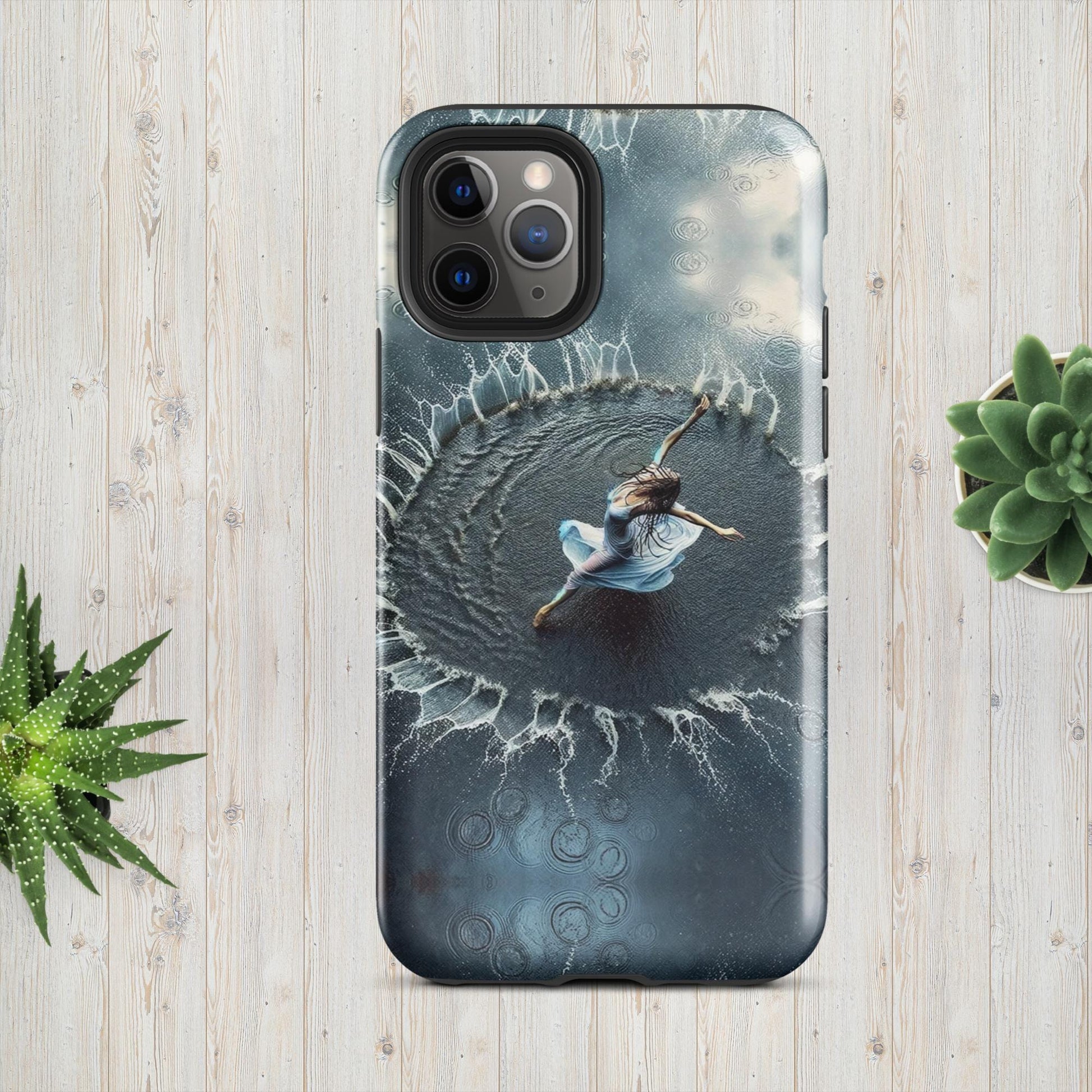 The Hologram Hook Up Glossy / iPhone 11 Pro Puddle Dance Tough Case for iPhone®