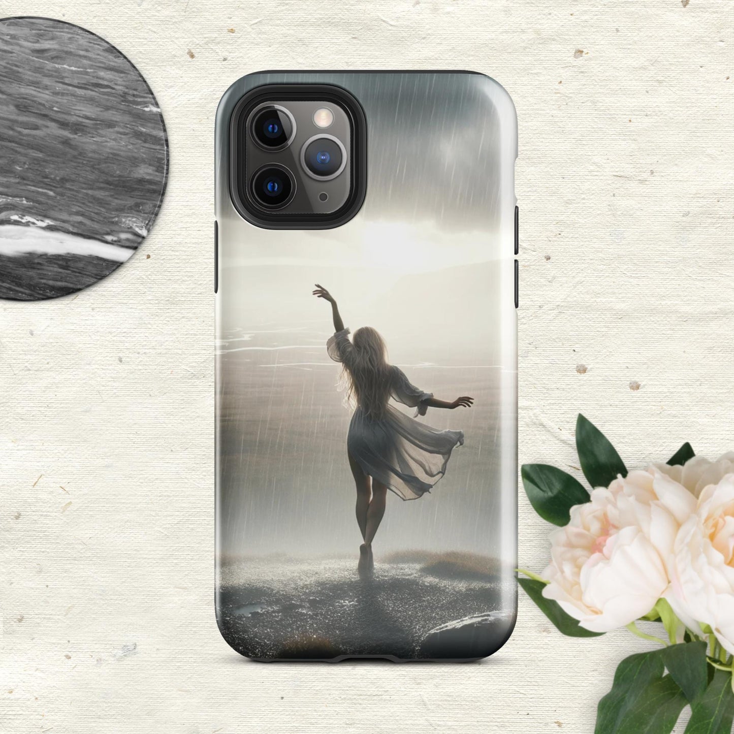 The Hologram Hook Up Glossy / iPhone 11 Pro Rain Blessing Tough Case for iPhone®
