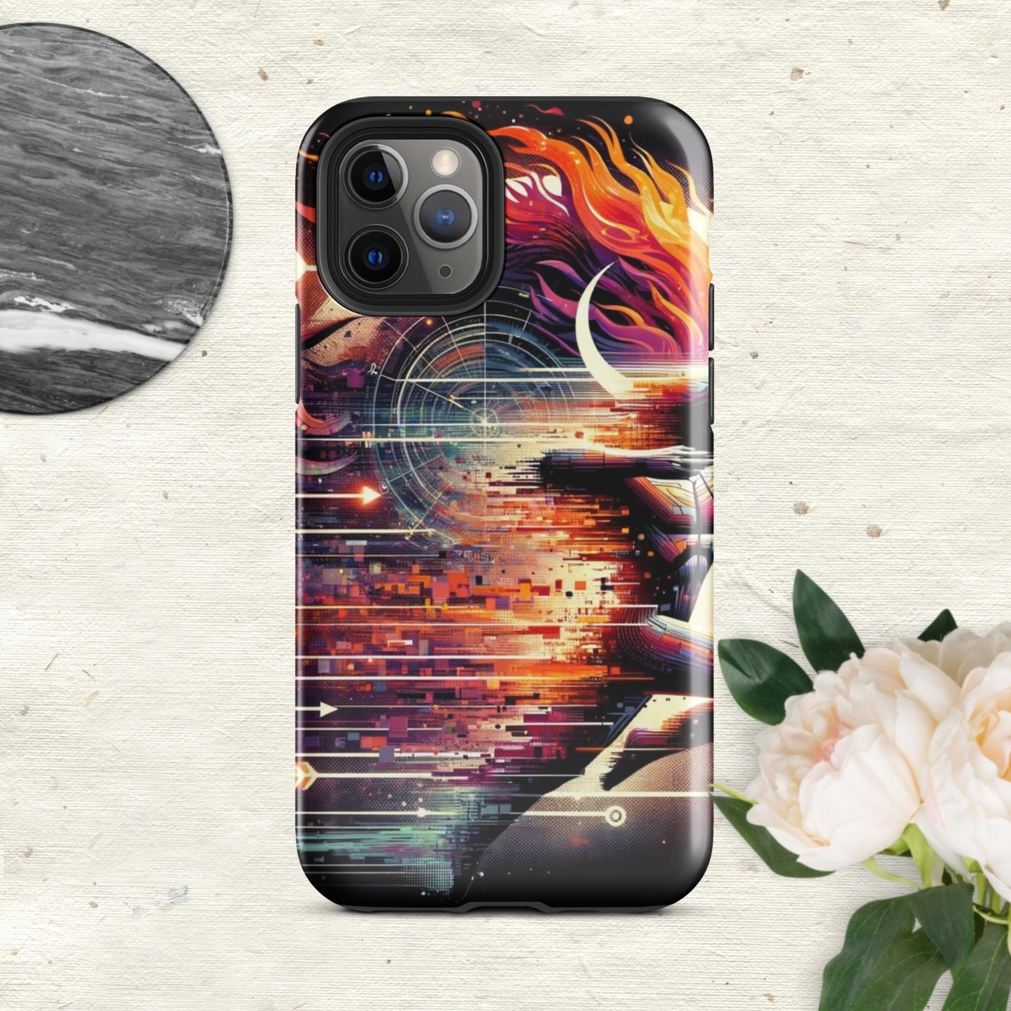 The Hologram Hook Up Glossy / iPhone 11 Pro Sagittarius Tough Case for iPhone®
