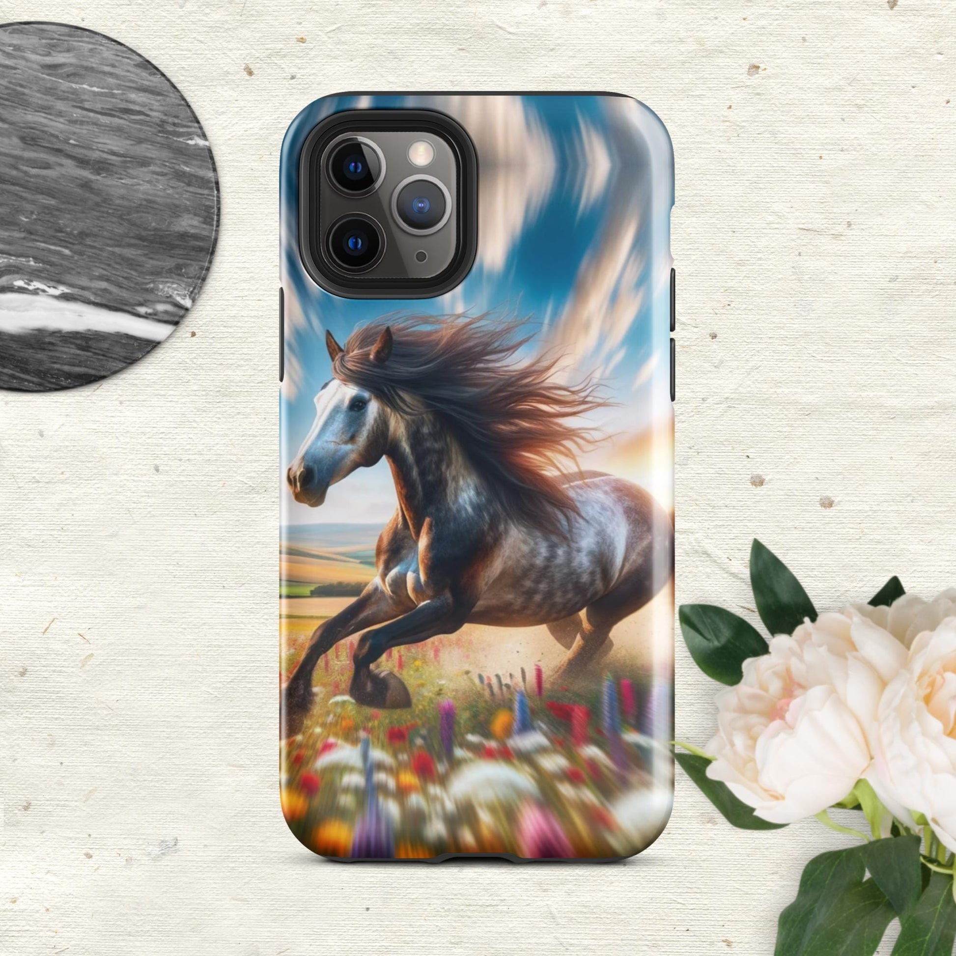 The Hologram Hook Up Glossy / iPhone 11 Pro Speed Horse Tough Case for iPhone®