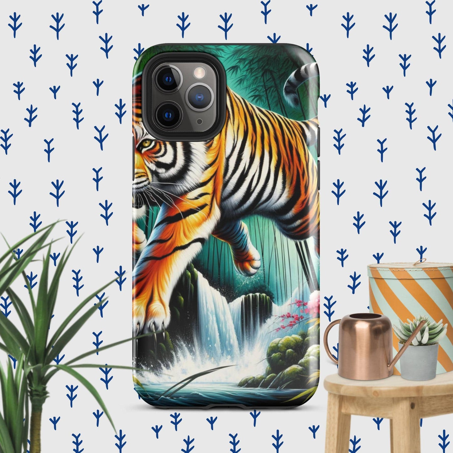 The Hologram Hook Up Glossy / iPhone 11 Pro Tiger Tough Case for iPhone®