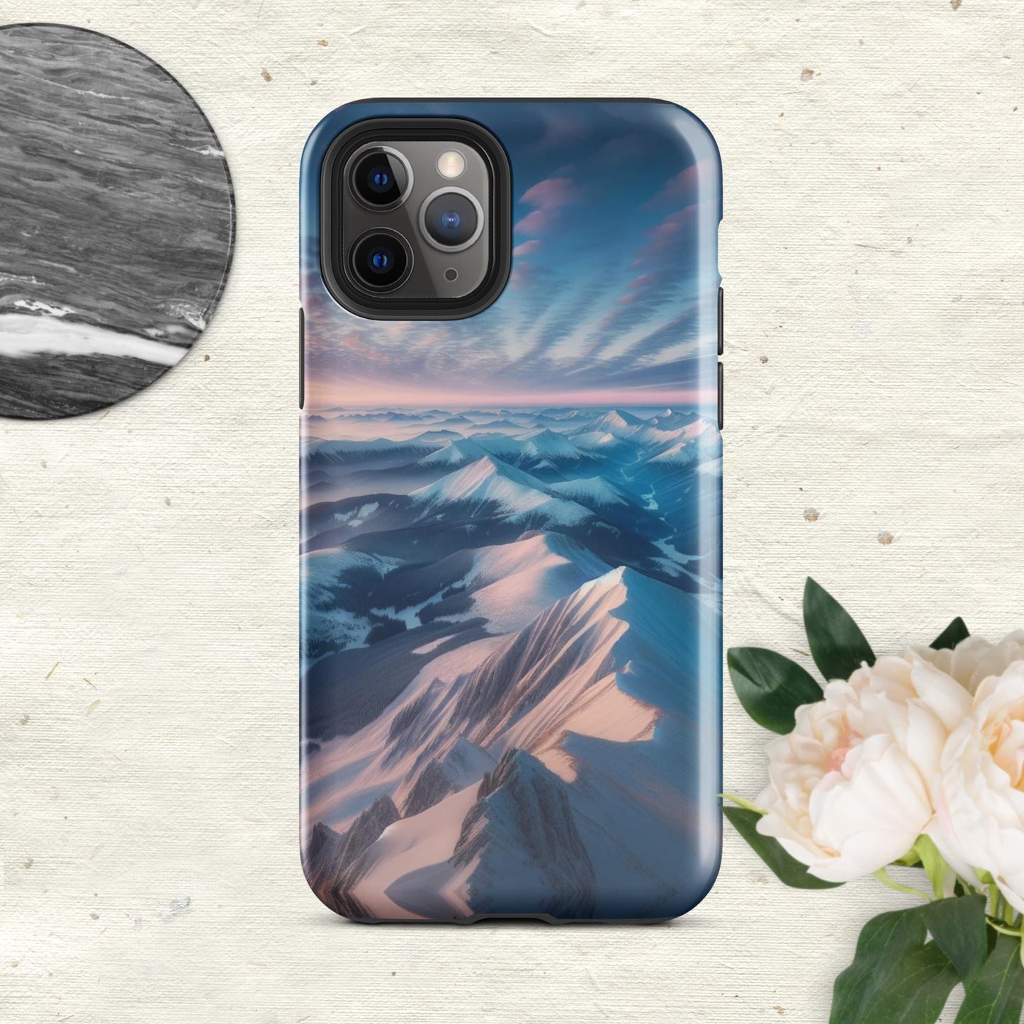 The Hologram Hook Up Glossy / iPhone 11 Pro White Range Tough Case for iPhone®