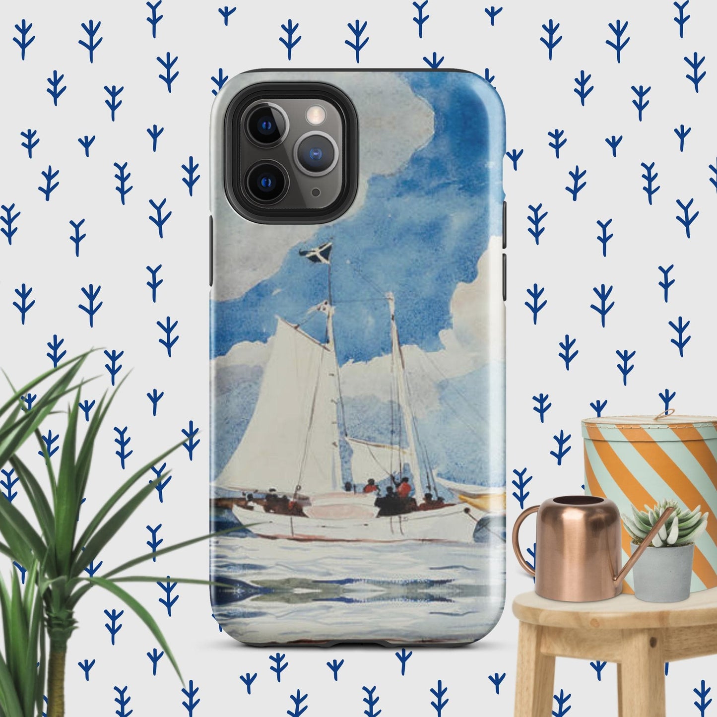 The Hologram Hook Up Glossy / iPhone 11 Pro Winslow's Schooner Tough Case for iPhone®