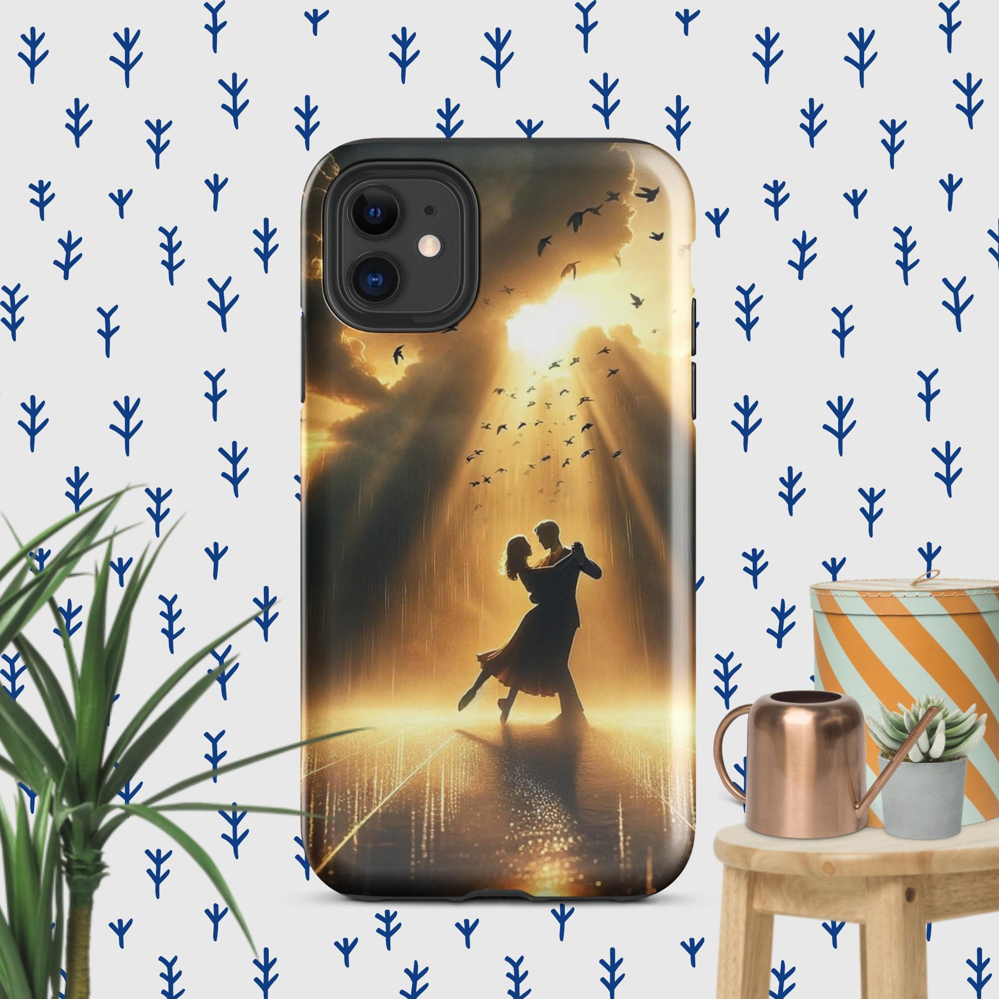 The Hologram Hook Up Glossy / iPhone 11 Rain Dance Tough Case for iPhone®