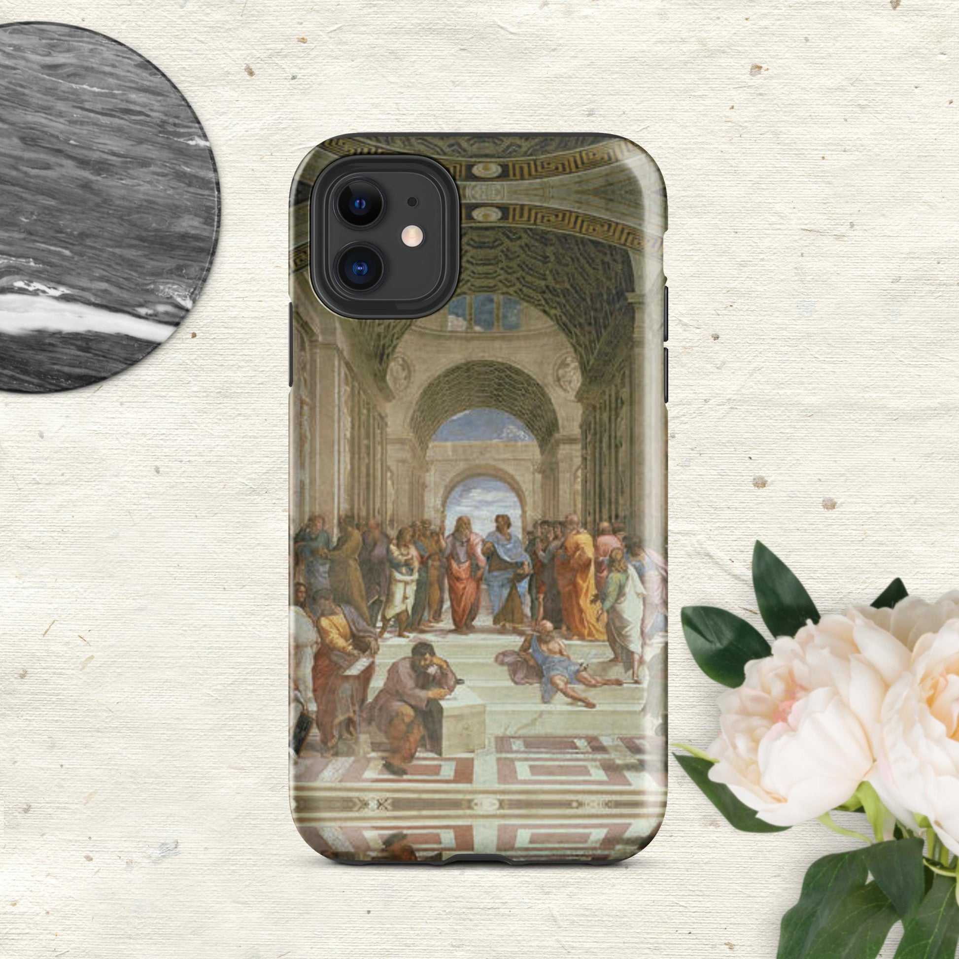 The Hologram Hook Up Glossy / iPhone 11 Reflections of Athens Tough Case for iPhone®
