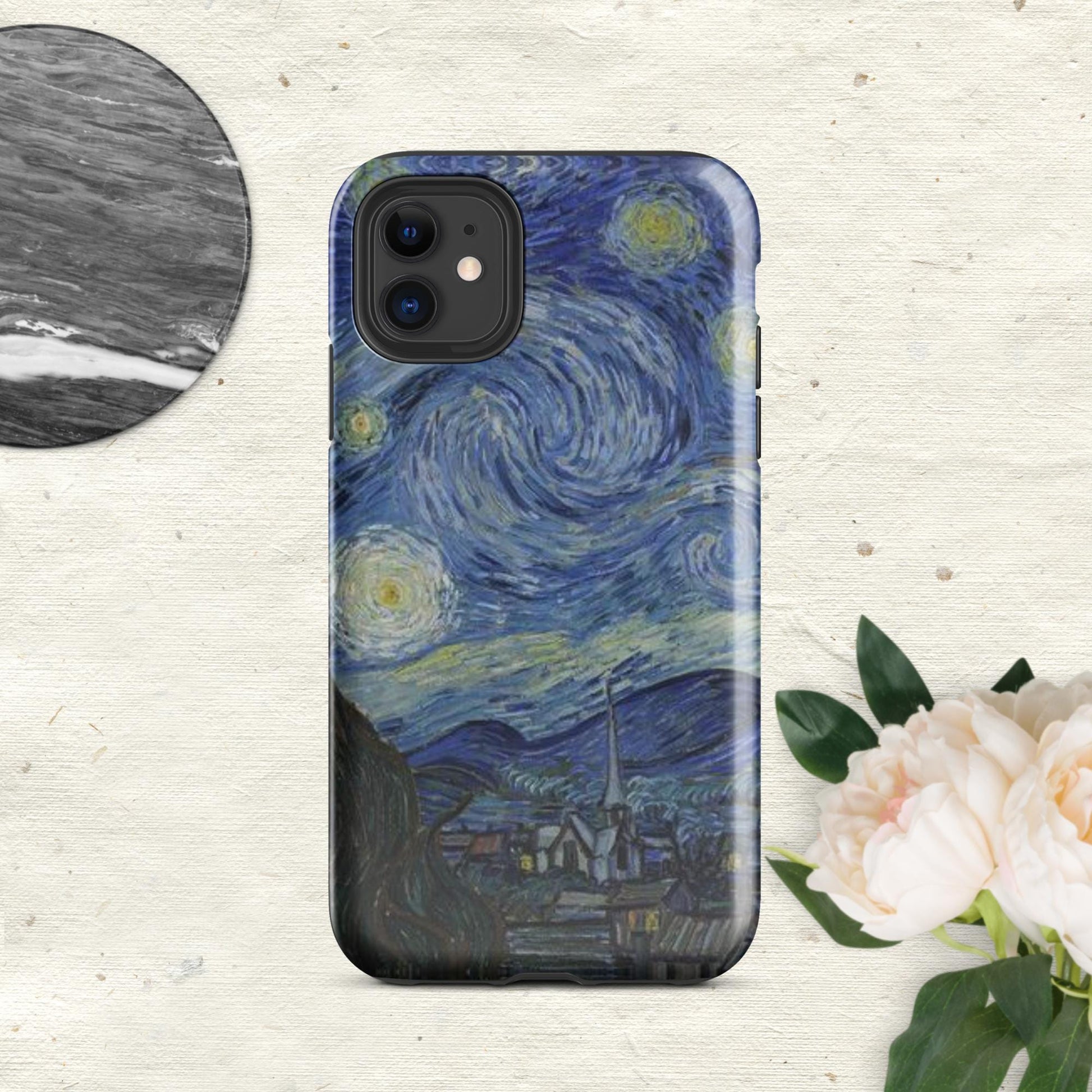 The Hologram Hook Up Glossy / iPhone 11 Starry Night Tough Case for iPhone®