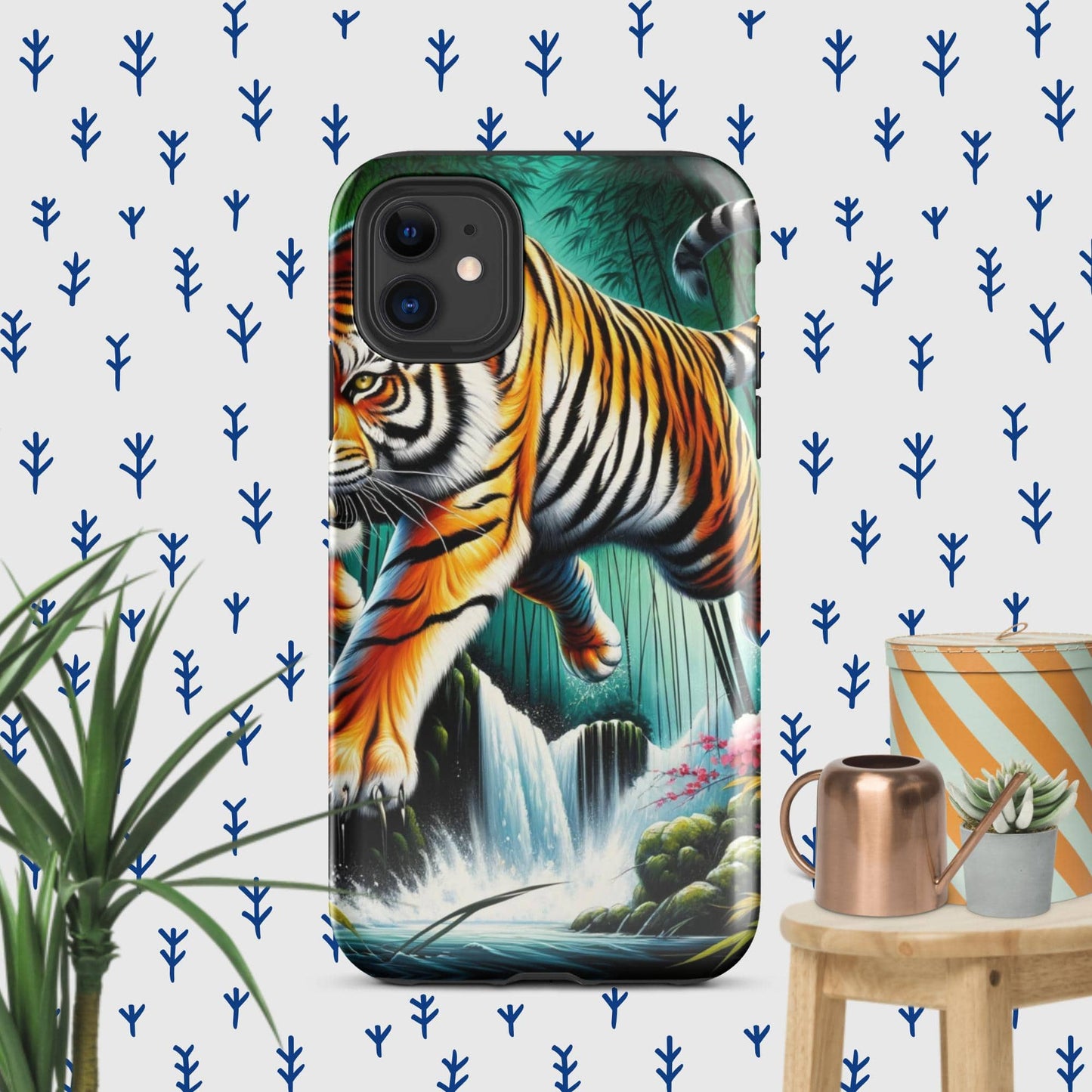 The Hologram Hook Up Glossy / iPhone 11 Tiger Tough Case for iPhone®