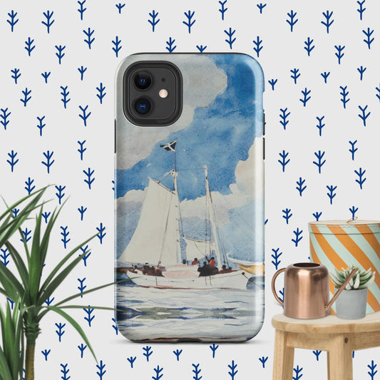 The Hologram Hook Up Glossy / iPhone 11 Winslow's Schooner Tough Case for iPhone®